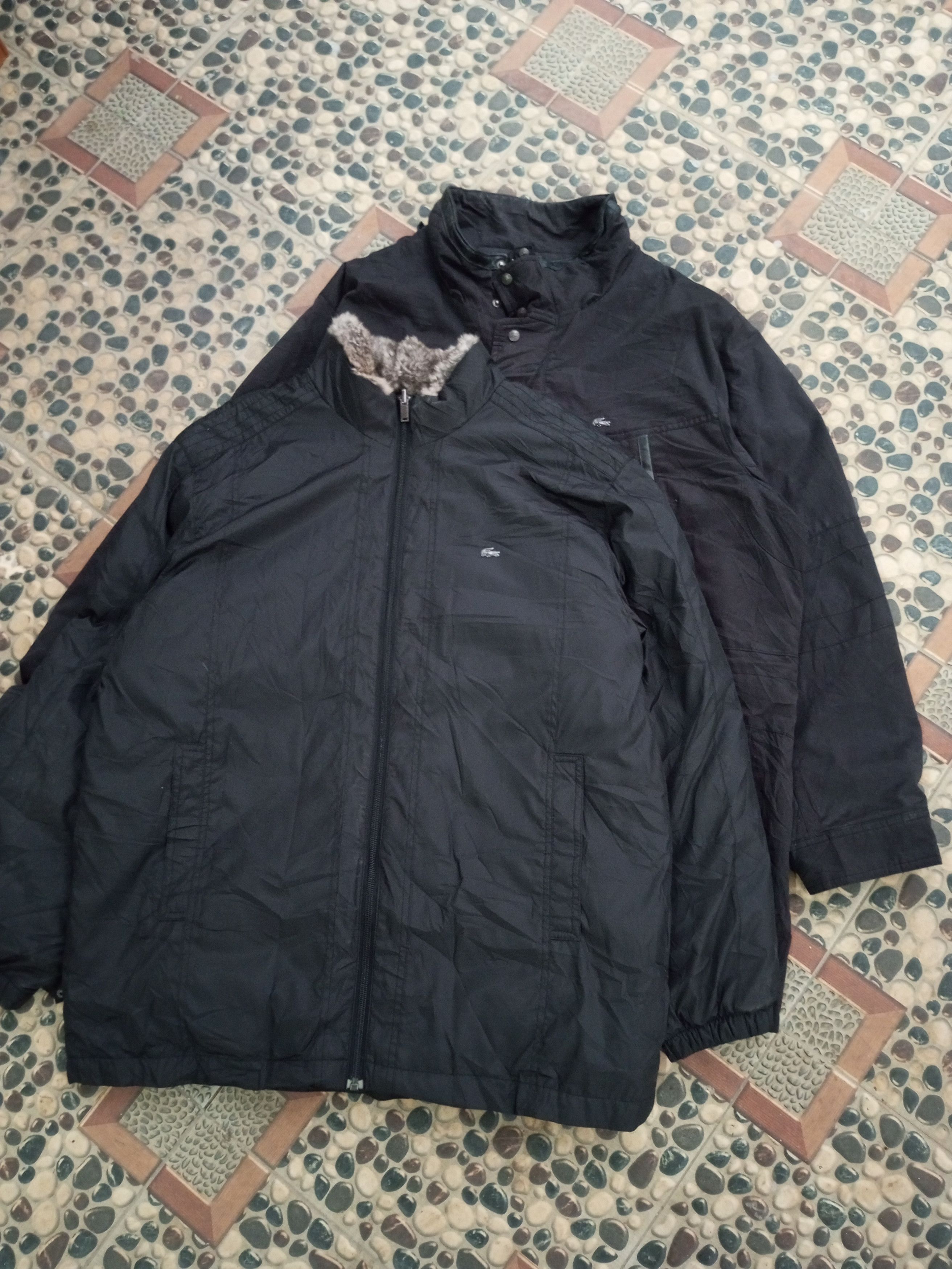 Japanese Brand × Lacoste Lacoste wax 2 layer jacket vintage Size US L / EU 52-54 / 3 - 5 Thumbnail