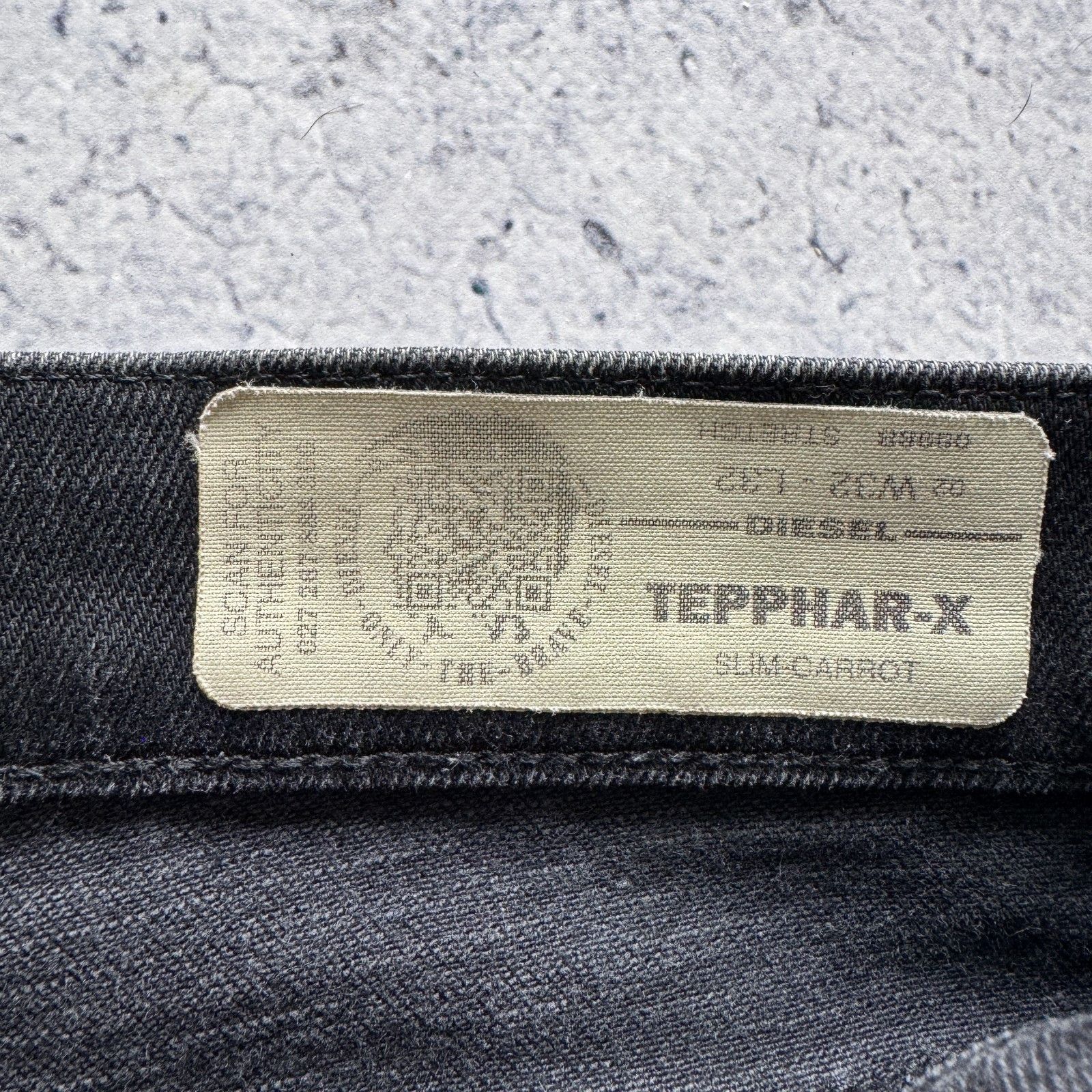 Diesel Diesel Selvedge Vintage Tepphar-X Slim Carrot Jeans 32x32 Size US 32 / EU 48 - 9 Thumbnail