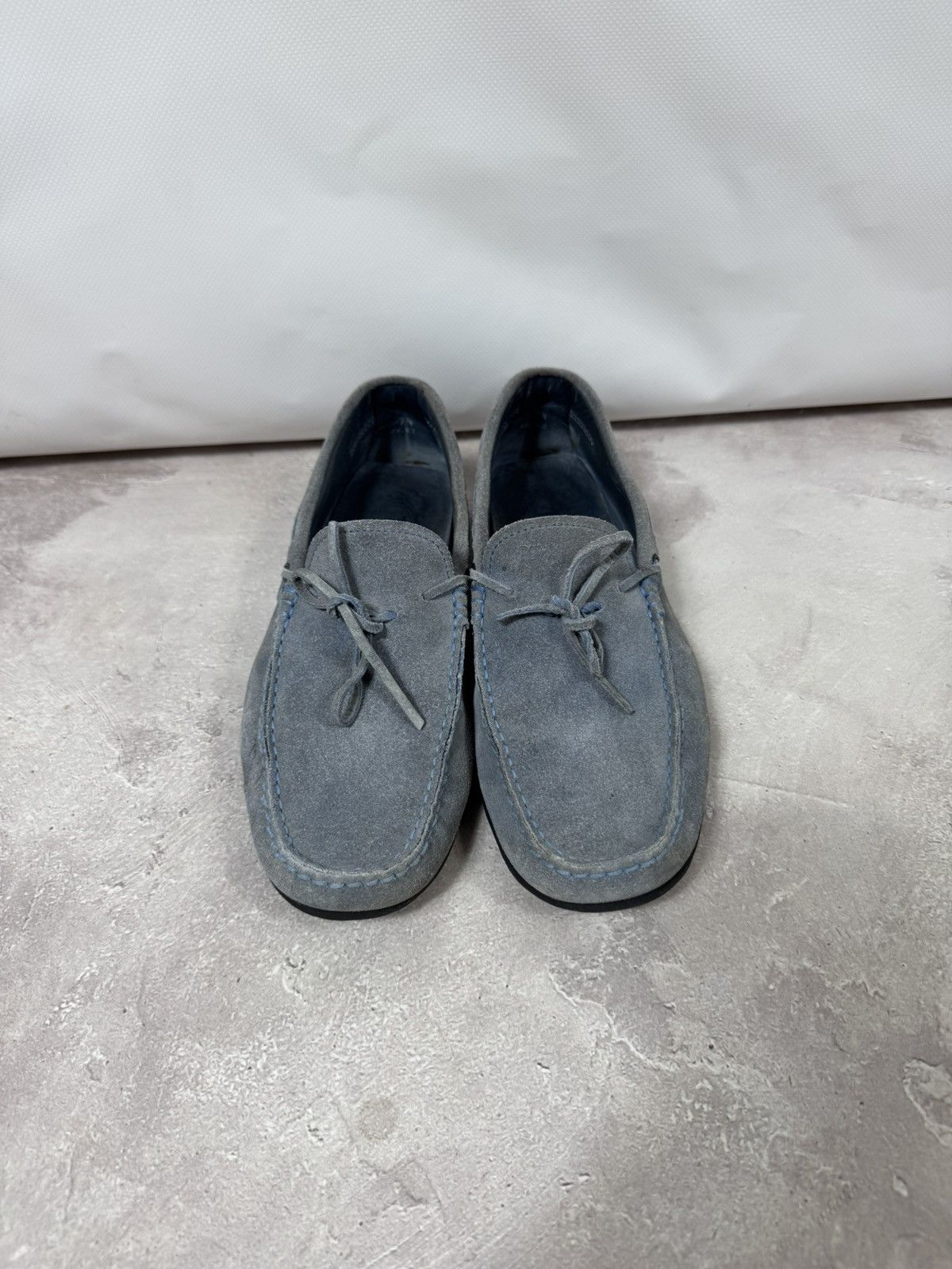 Tod's Tod's Distressed Suede Loafer Size US 7.5 / EU 40-41 - 2 Thumbnail