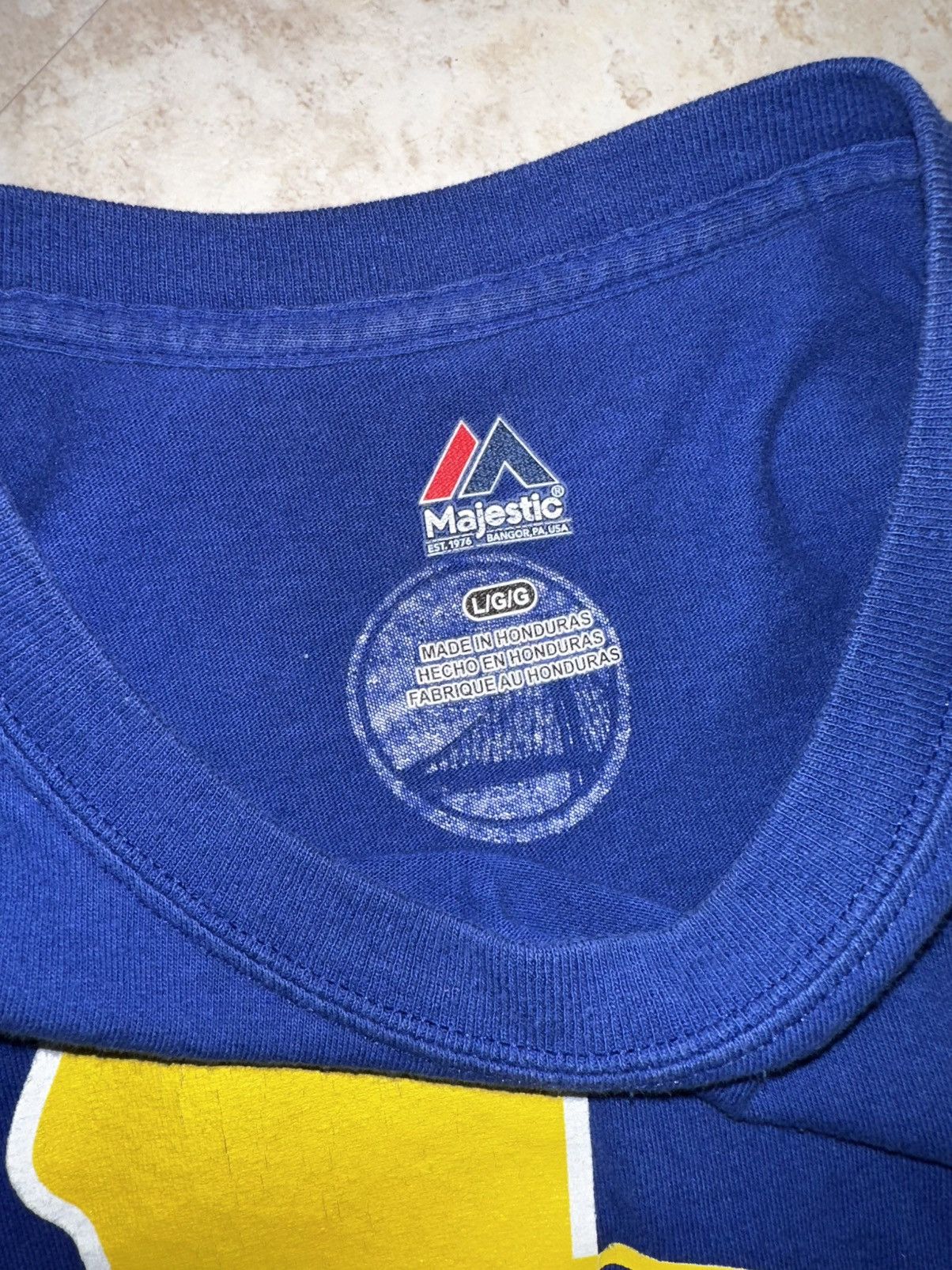 Majestic Kevin Durant Golden State tee Size US L / EU 52-54 / 3 - 5 Thumbnail