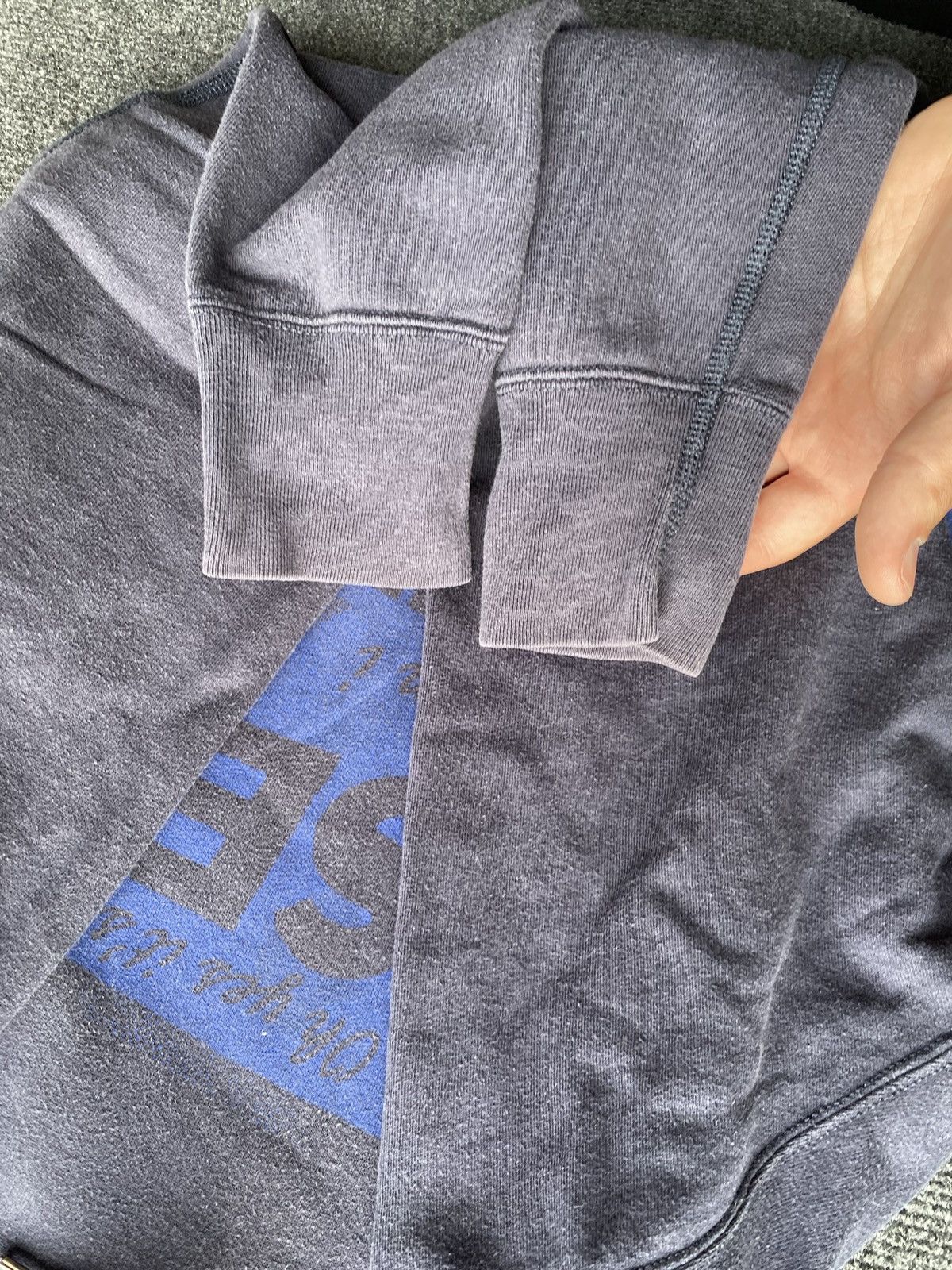 Diesel 🔥Opium Punk Diesel faded washed blue gothic hoodie head logo Size US S / EU 44-46 / 1 - 15 Thumbnail