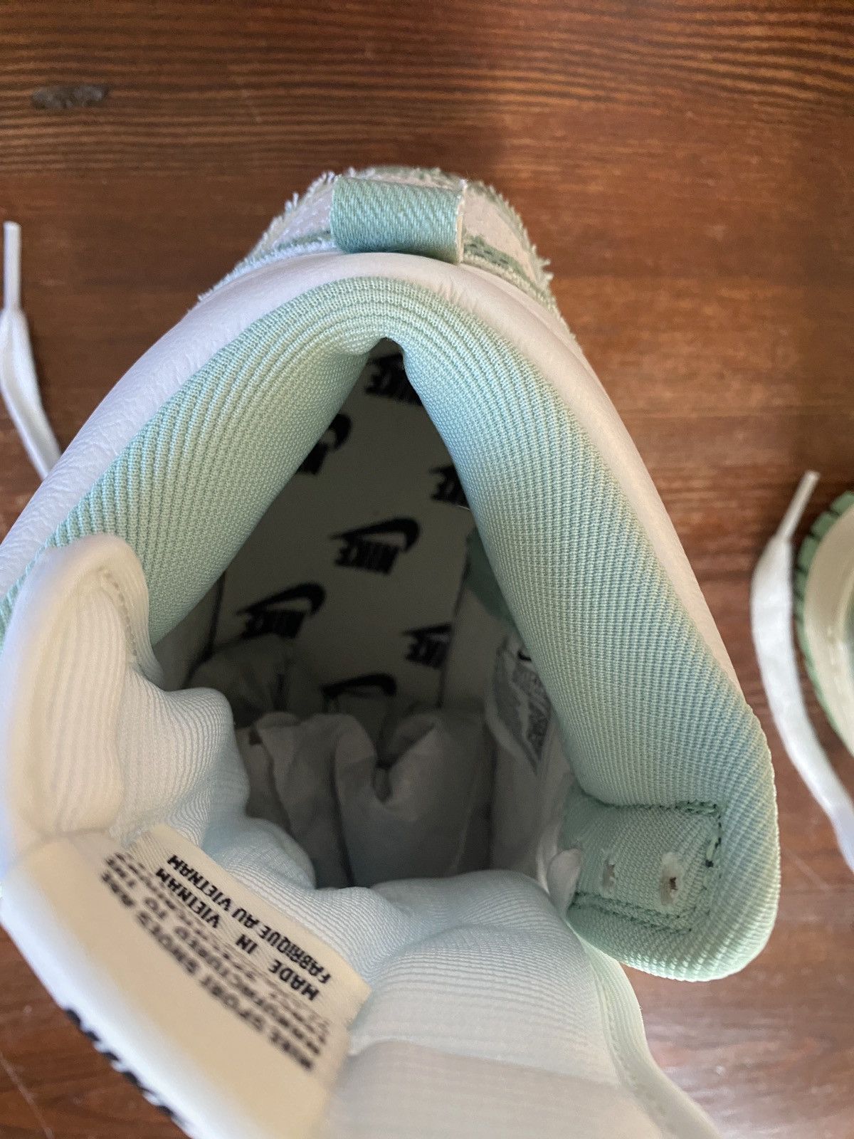 Nike Nike Women’s Dunk Hi 1985 Enamel Green ‘Denim’ New Box 9.5 Size US 9.5 / IT 39.5 - 9 Thumbnail