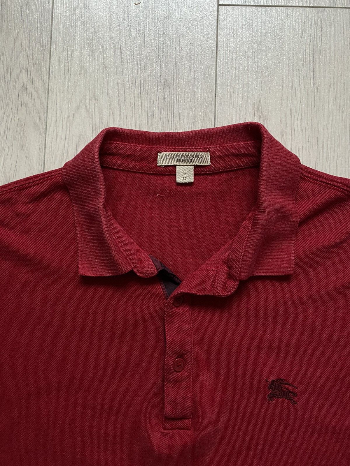 Burberry classic Burberry polo shirt with nova check Size US L / EU 52-54 / 3 - 5 Thumbnail