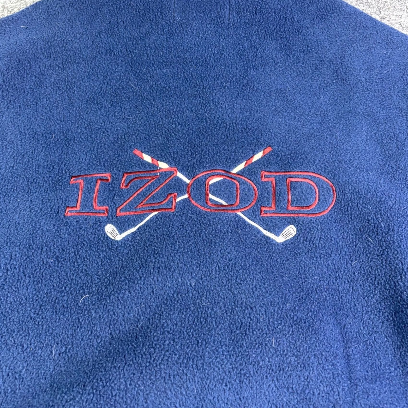 Izod VINTAGE Izod Vest Navy Blue Full Zip Fleece Embroidered Logo 90s Mens M Vest Mens Pattern Solid 3-in-1 Jacket Jacket Coat Short Size M Blue Mens Size US M / EU 48-50 / 2 - 7 Thumbnail