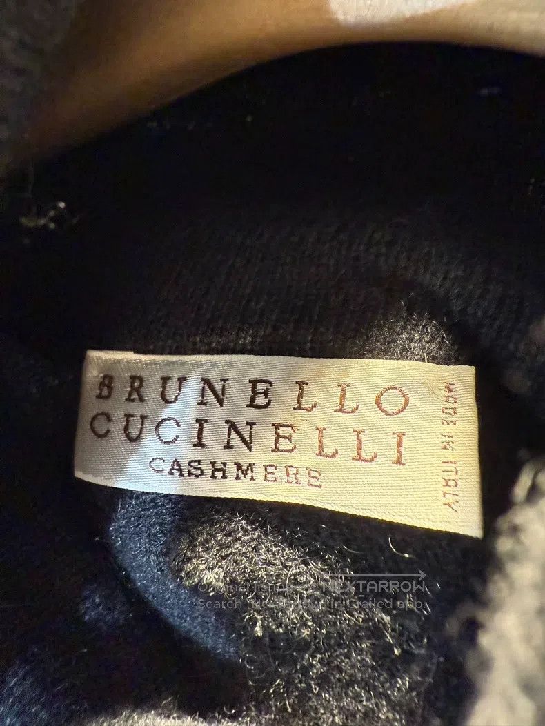 Brunello Cucinelli Brunello Cucinelli Beaded Cashmere Top Size M / US 6-8 / IT 42-44 - 2 Thumbnail