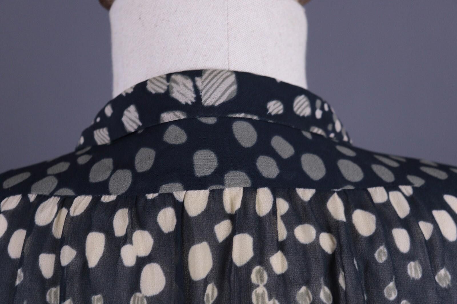 Wilkes Bashford BA&SH Black Leopard Printed Long Sleeve Blouse Shirt Size 0 Size XS / US 0-2 / IT 36-38 - 11 Thumbnail