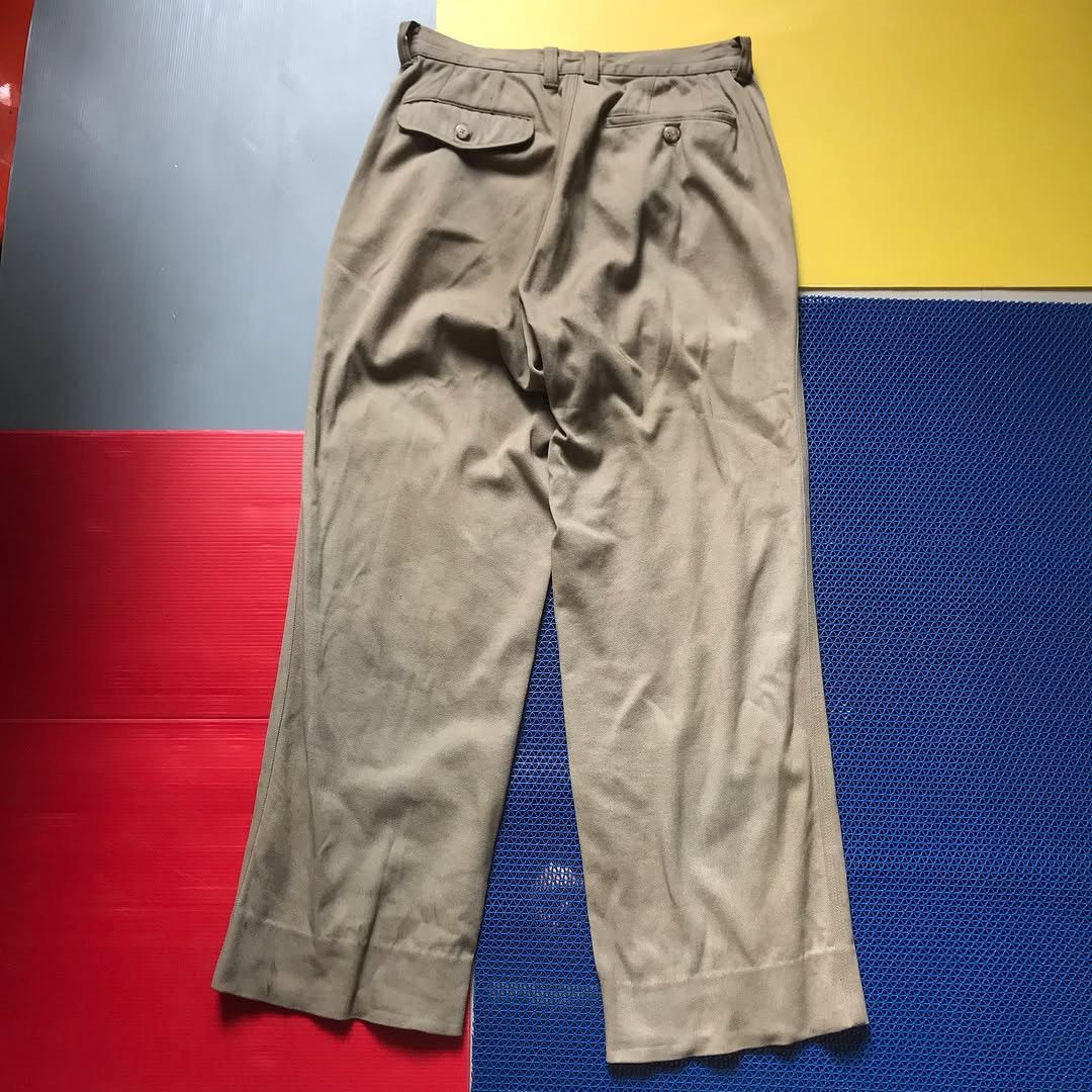 Asics × Goretex × Japanese Brand Vintage Taras Boulba asics Trouser pangs cream beige permane Size US 32 / EU 48 - 11 Thumbnail