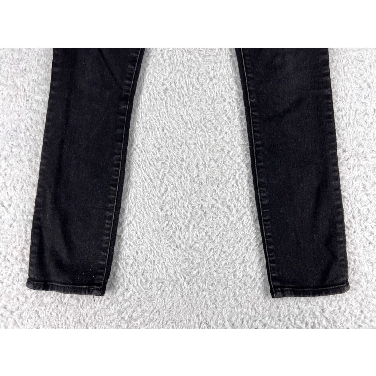Abercrombie & Fitch Abercrombie & Fitch Jeans Women 26/2 Black Tapered Super Skinny Ankle Size 26" / US 2 / IT 38 - 4 Thumbnail