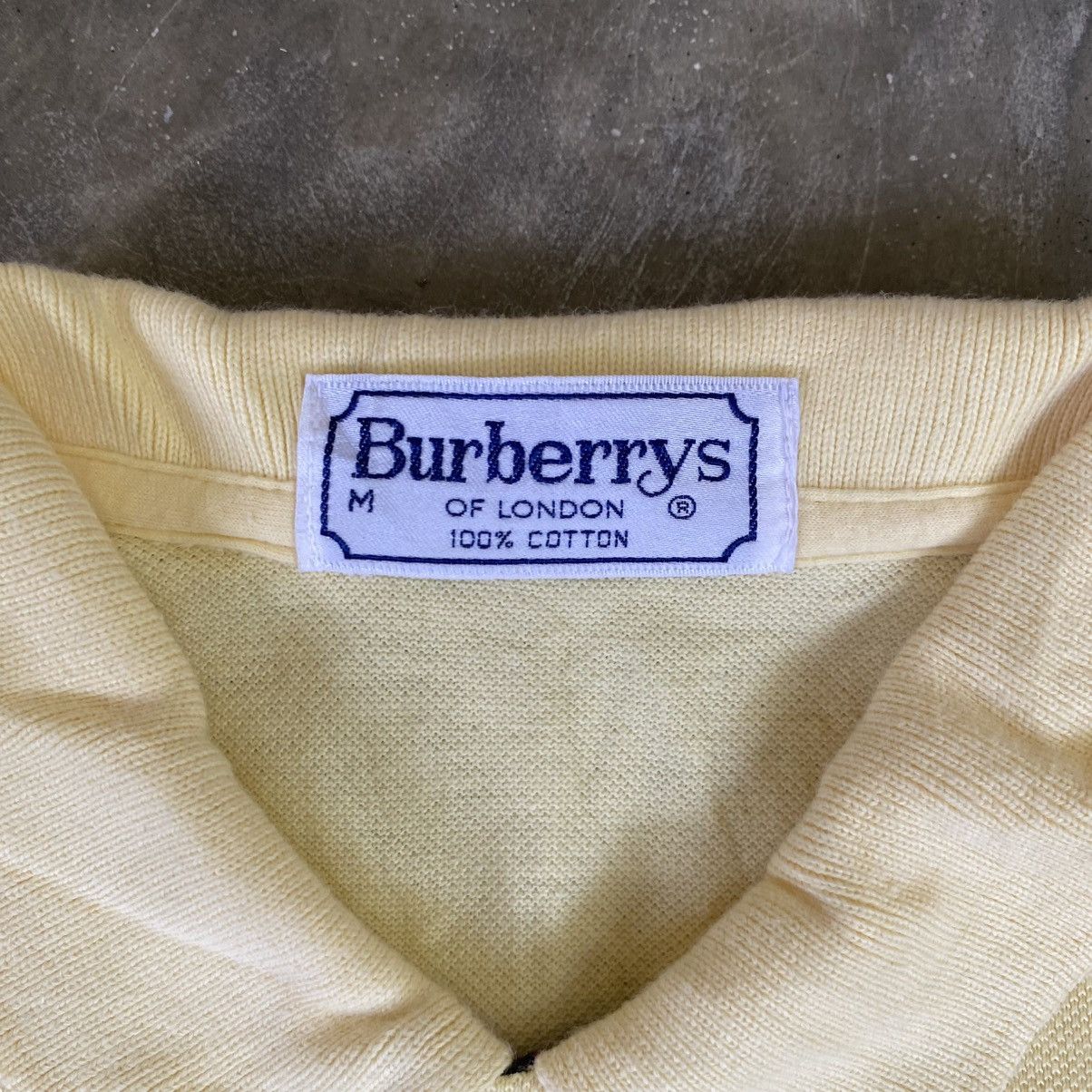 Burberry 1990s burberrys polos shirt Size US M / EU 48-50 / 2 - 5 Thumbnail