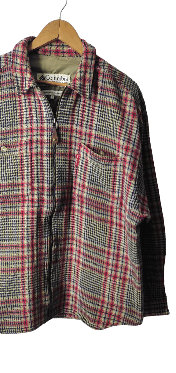 Columbia COLUMBIA SPORTWEAR TARTAN STRIPE WOOL JACKET Size US L / EU 52-54 / 3 - 3 Thumbnail
