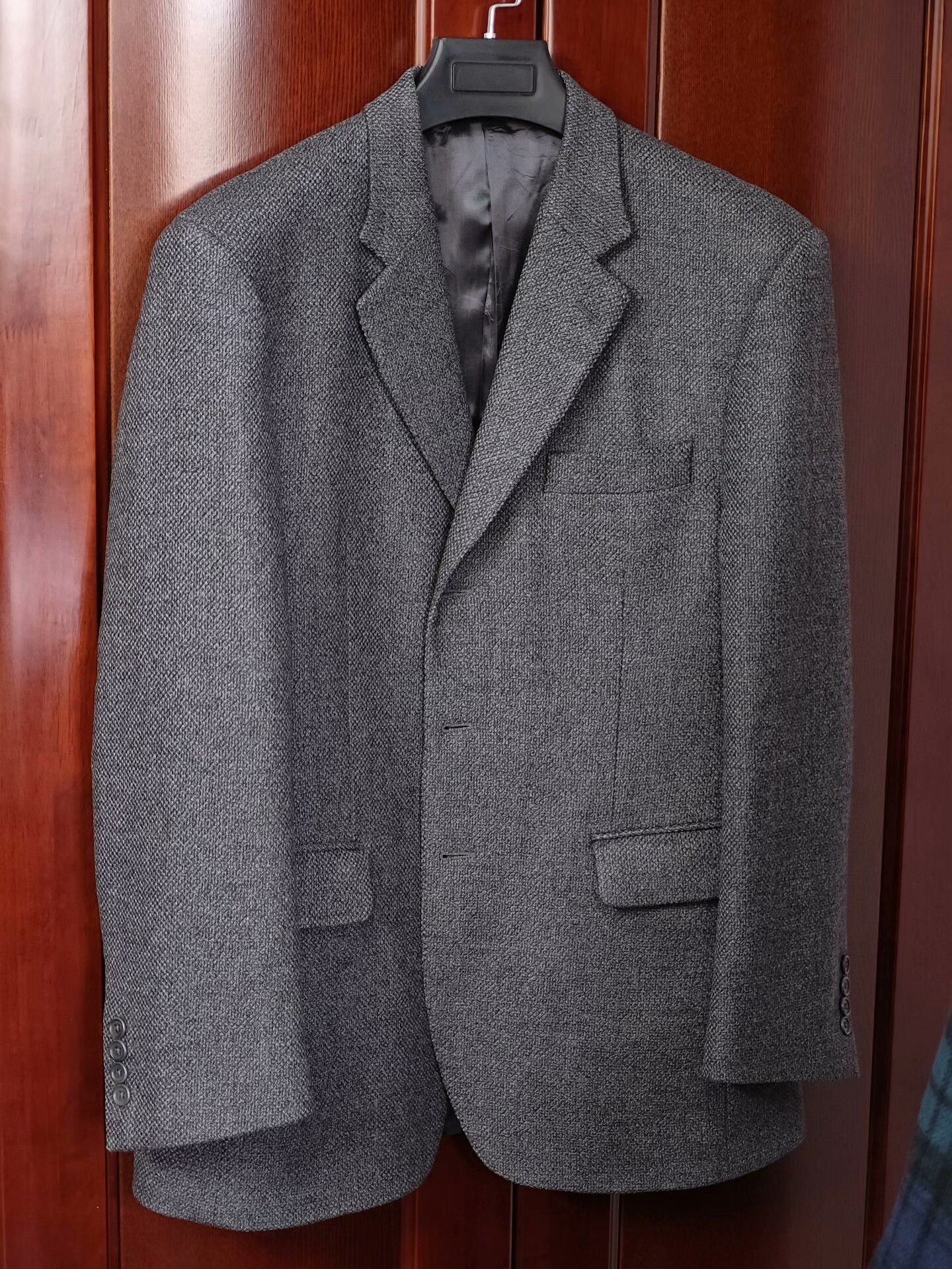 Aquascutum Gray Aquascutum Wool Blazer Size US M / EU 48-50 / 2 - 1 Thumbnail
