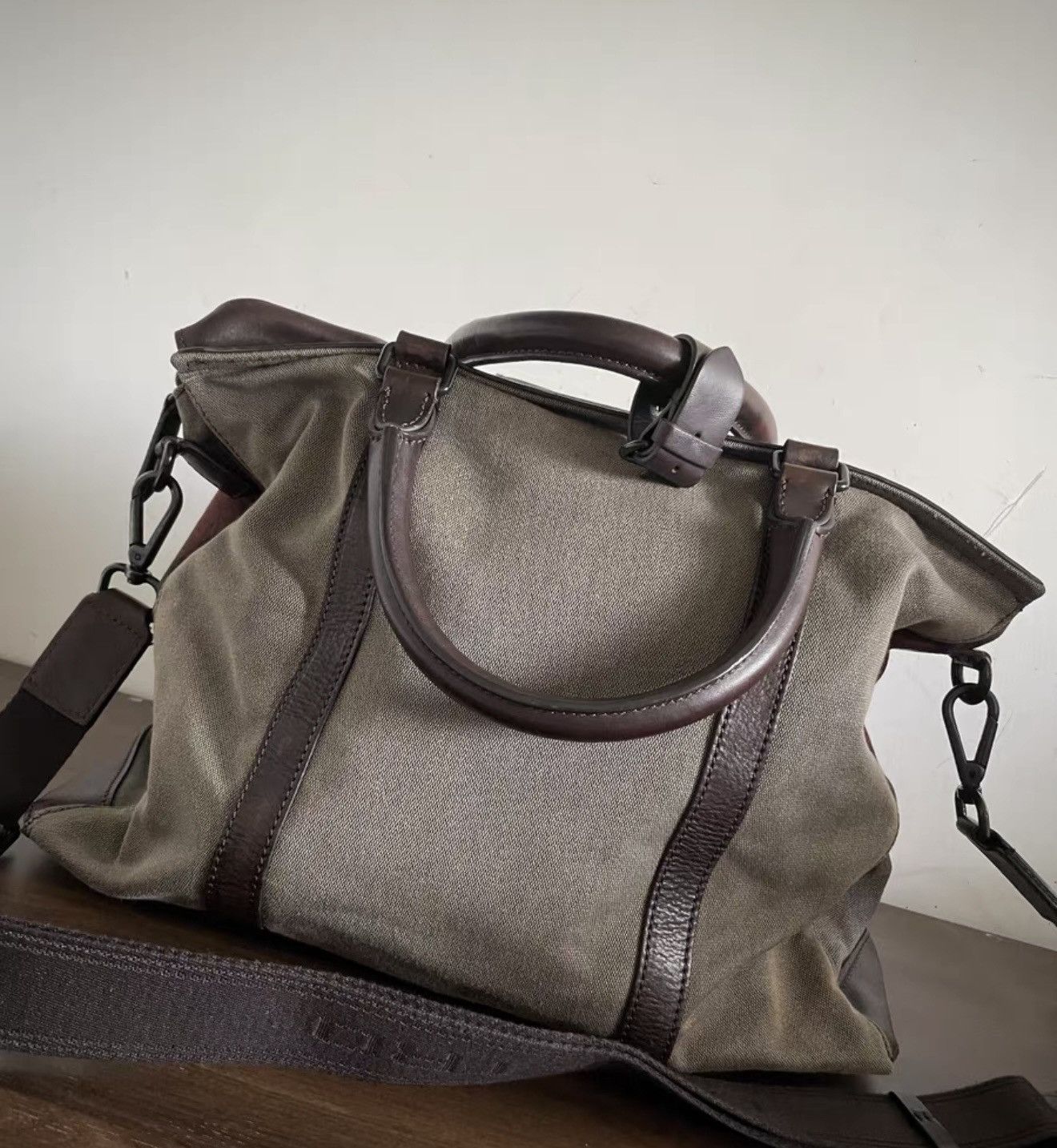 Etro Etro leather duffel travel bag Size ONE SIZE - 3 Thumbnail