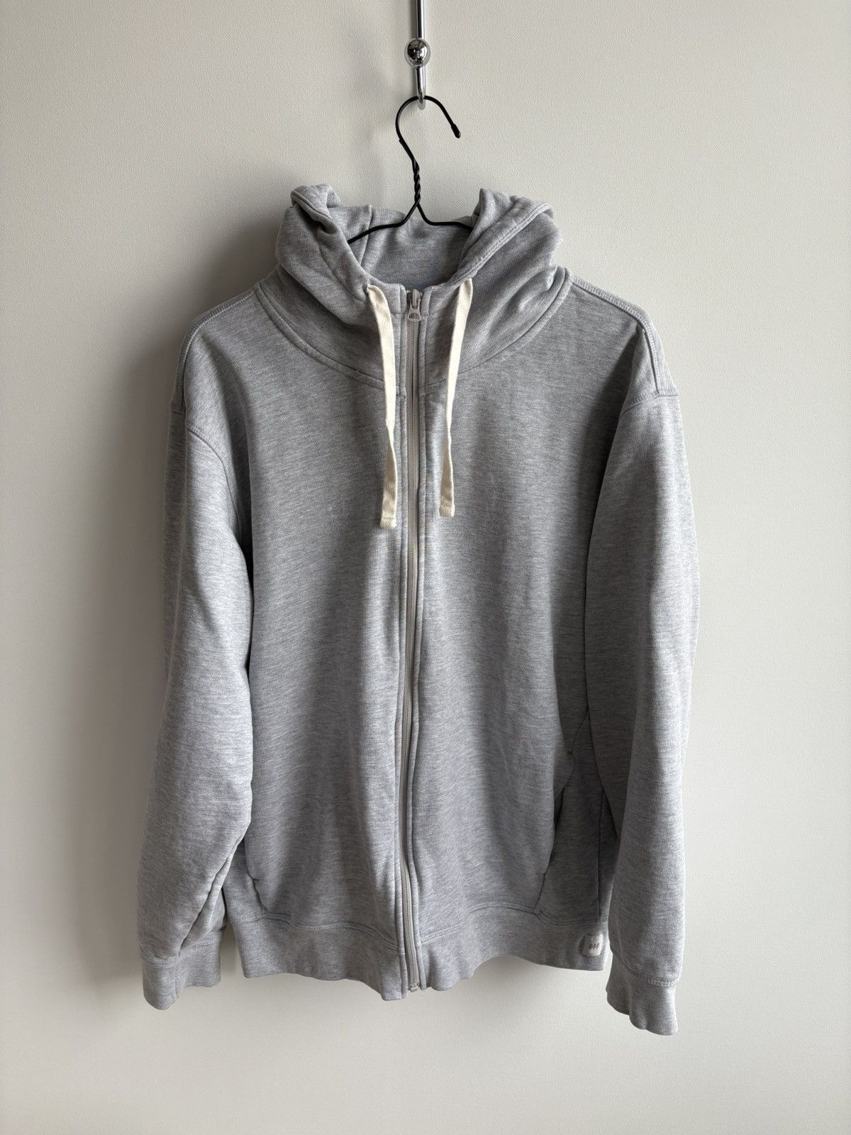 Other Cory Vines 100% Cotton Zipper Blank Hoodie Grey Basics Size US L / EU 52-54 / 3 - 1 Thumbnail