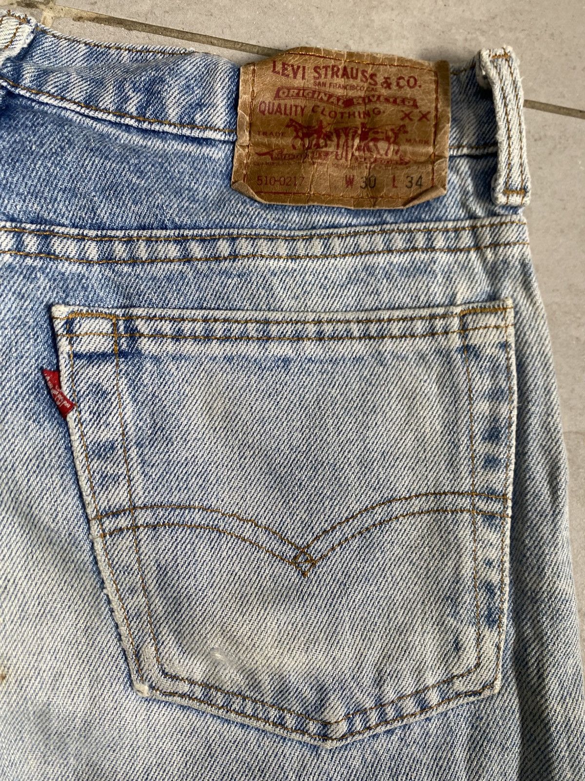 Levi's VINTAGE LEVIS 510-0217 USA Size US 30 / EU 46 - 11 Thumbnail