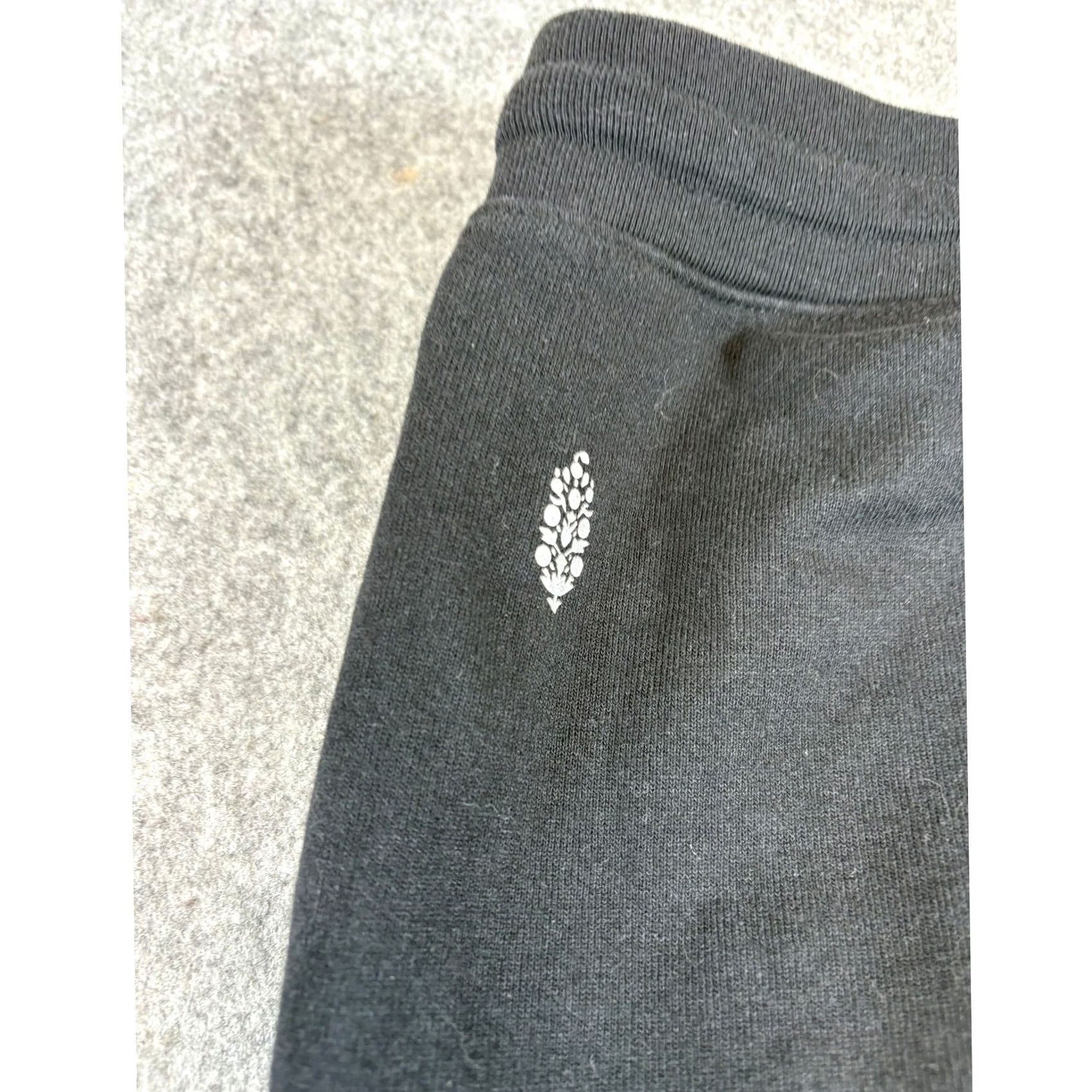 Free People VINTAGE Free People Movement Upcycle Jogger Sweatpants Womens Medium Black Athletic USA Size 32" / US 10 / IT 46 - 5 Thumbnail