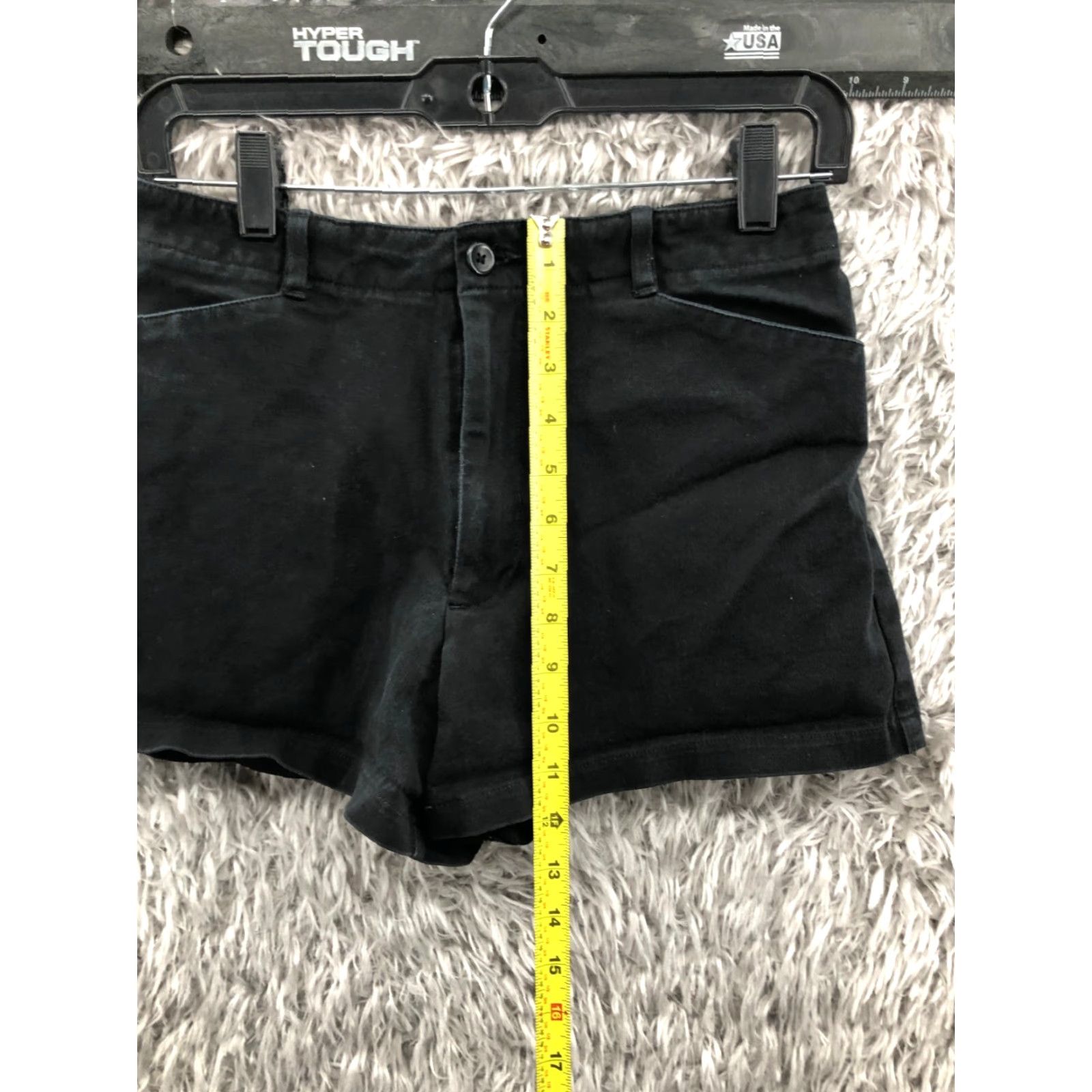 J.Crew J.Crew Shorts Womens Size 6 Mid Rise Dark Wash Black Cotton Spandex Regular 5-Pocket Design Mens Womens Girls No, output must be single line title Size 28" / US 6 / IT 42 - 3 Thumbnail
