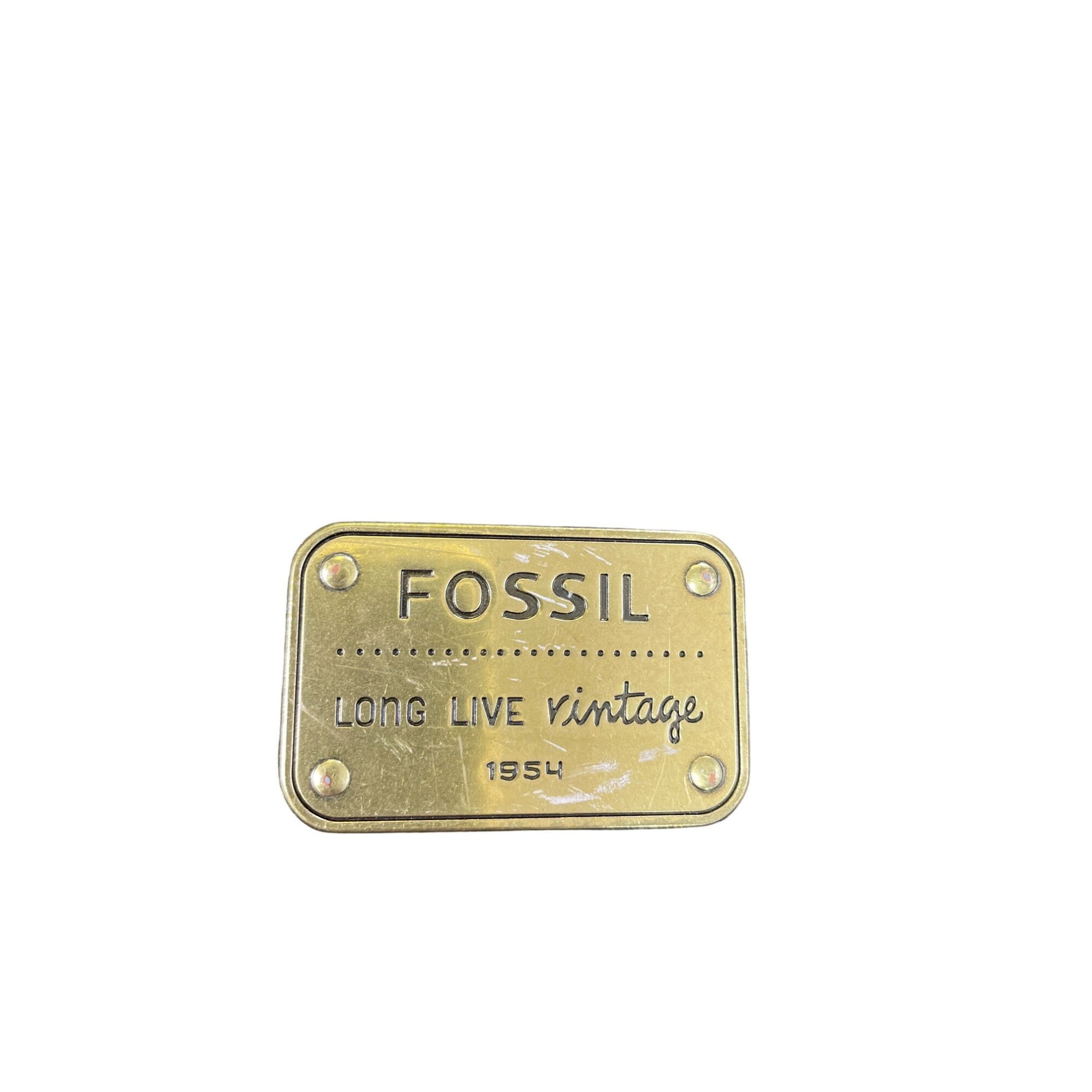 Fossil Fossil Long Live Vintage Womens Black Leather Crossbody Han Size ONE SIZE - 2 Thumbnail