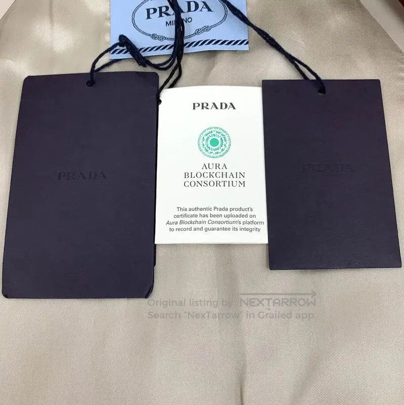 Other Prada Brown Cotton Women's Trench Coat. Size M / US 6-8 / IT 42-44 - 6 Thumbnail