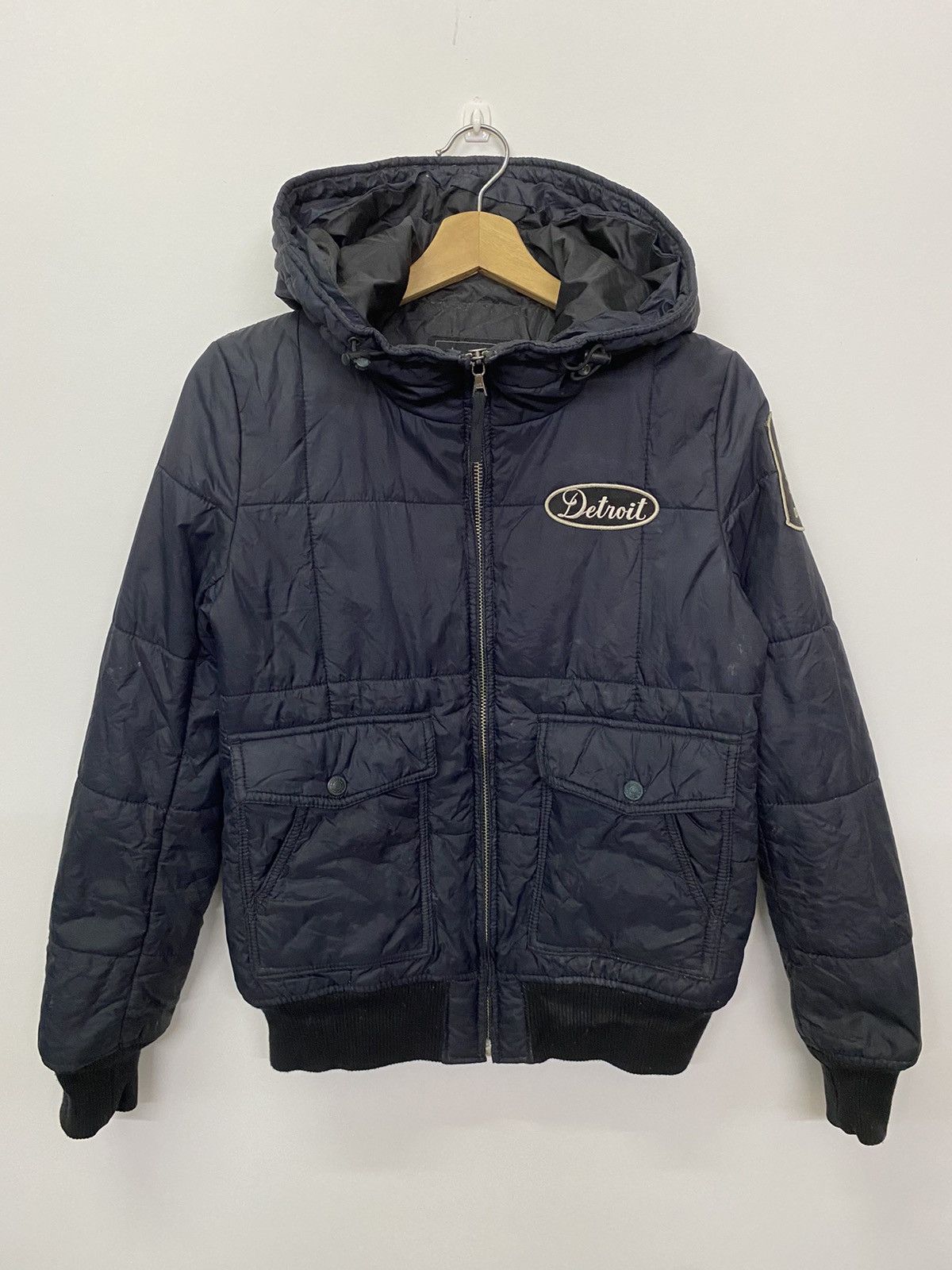 Hysteric Glamour Vintage Detroit Hysteric Glamour Puffer Jacket Size US S / EU 44-46 / 1 - 1 Thumbnail