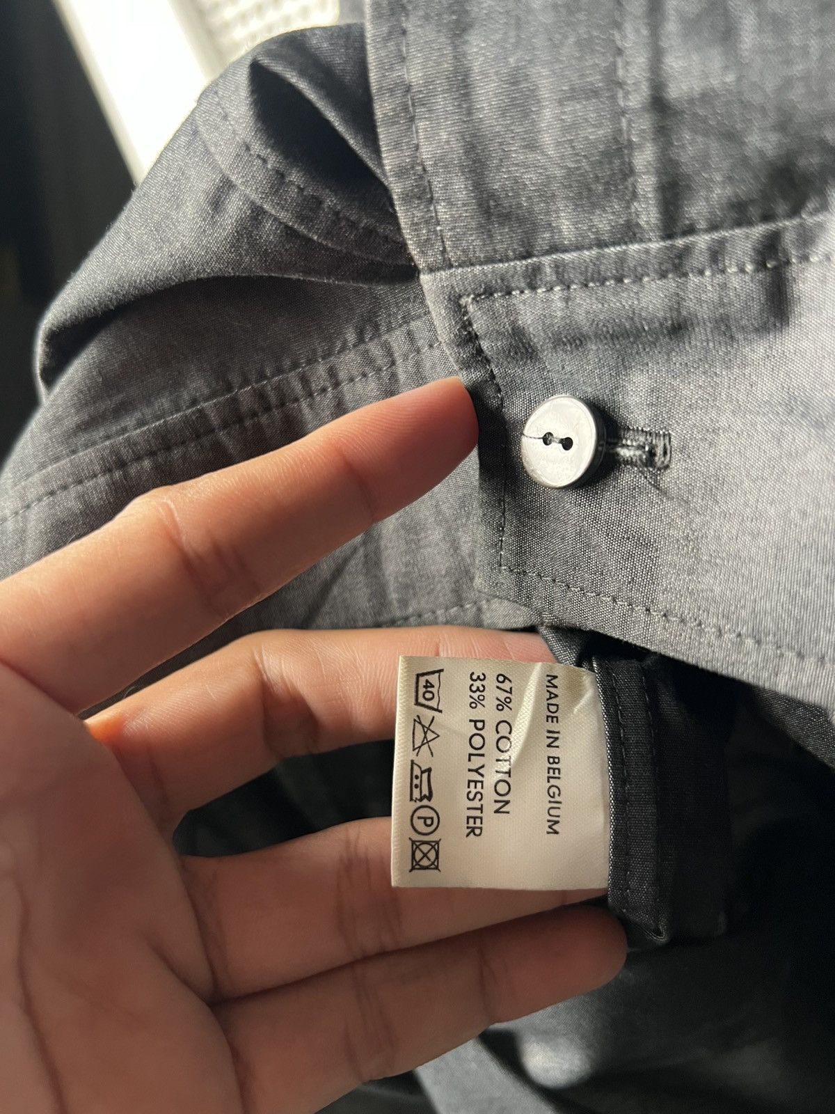 Lieve Van Gorp Archive Lieve Van Gorp Asymmetric Shirt Jacket Size US M / EU 48-50 / 2 - 8 Thumbnail