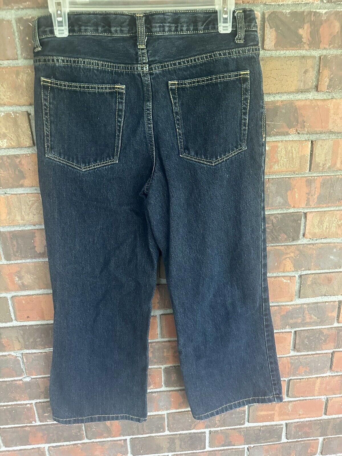 Cherokee Boys Size 12 Husky Baggy Jeans Cherokee Wide Leg Size US 26 / EU 42 - 2 Thumbnail