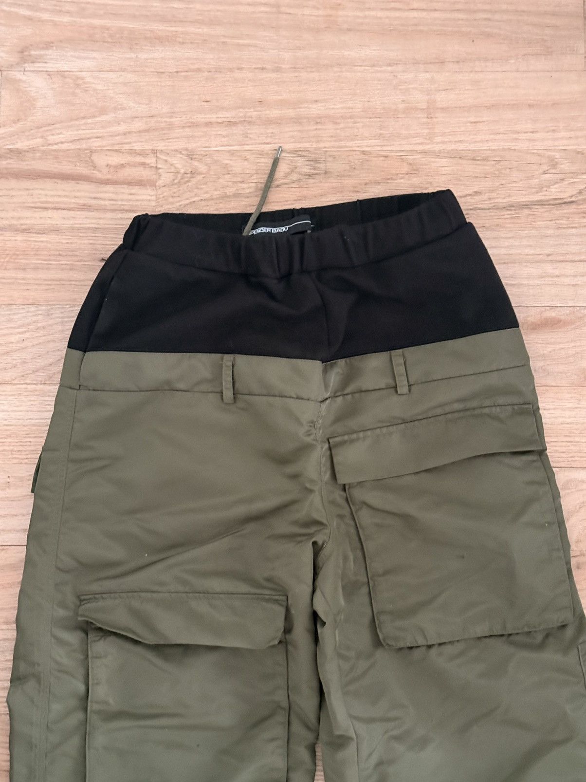 SPENCER BADU Green cargo pants Size US 32 / EU 48 - 5 Thumbnail