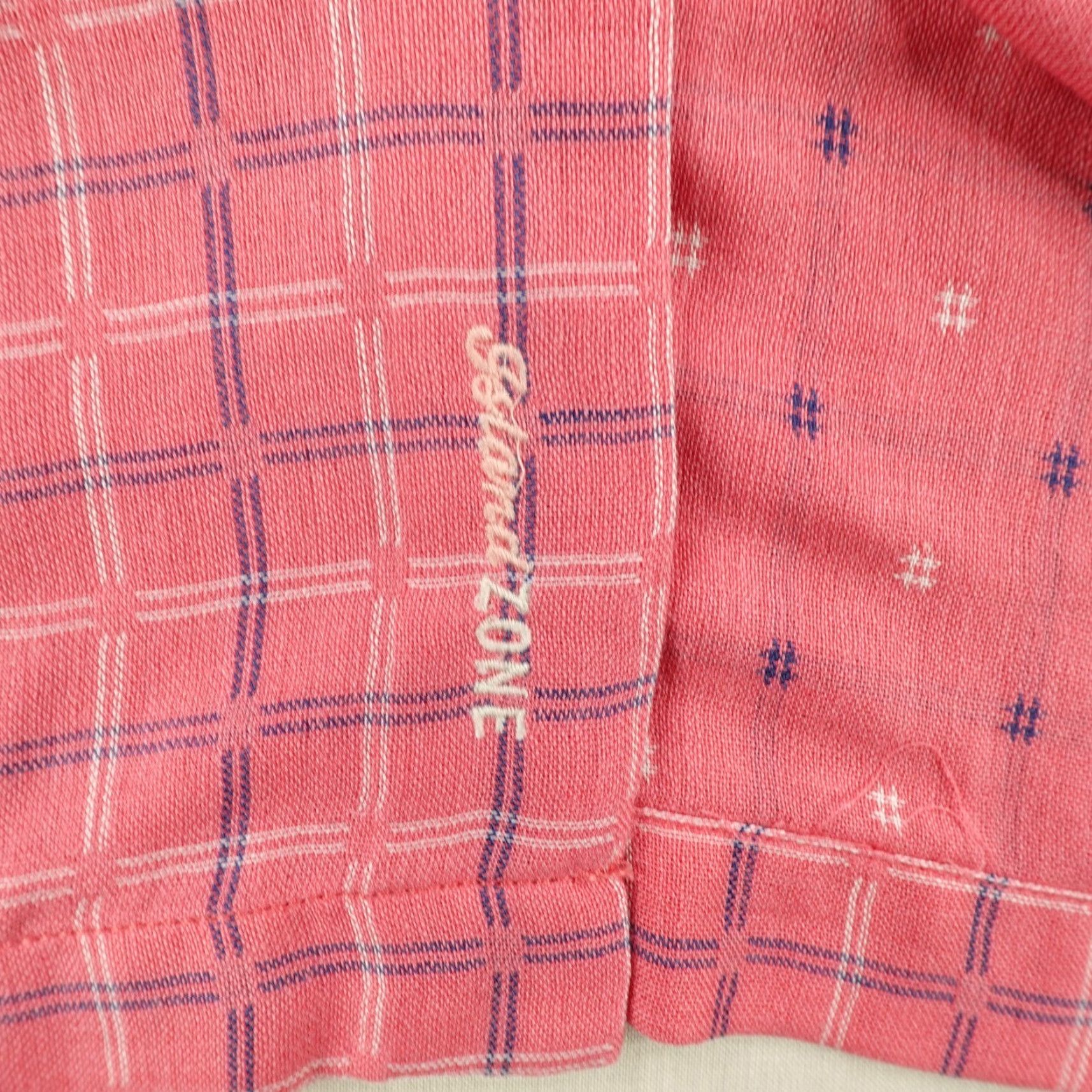 Tommy Bahama Tommy Bahama Shirt Men Large Pink Plaid Hawaiian Silk Blend Camp Button Up Aloha Size US L / EU 52-54 / 3 - 5 Thumbnail