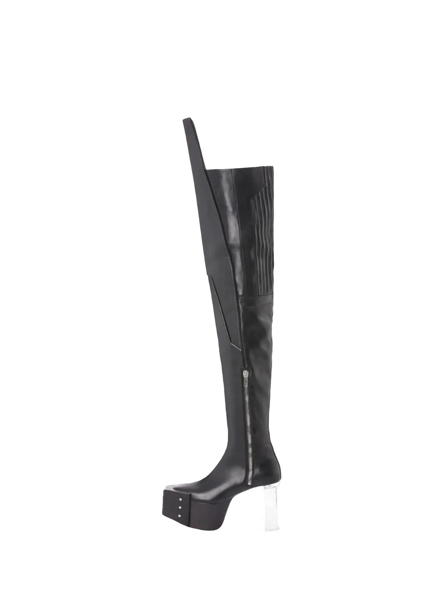 Rick Owens FW2022 Shield Wader Kiss Boots Size US 10 / IT 40 - 1 Thumbnail