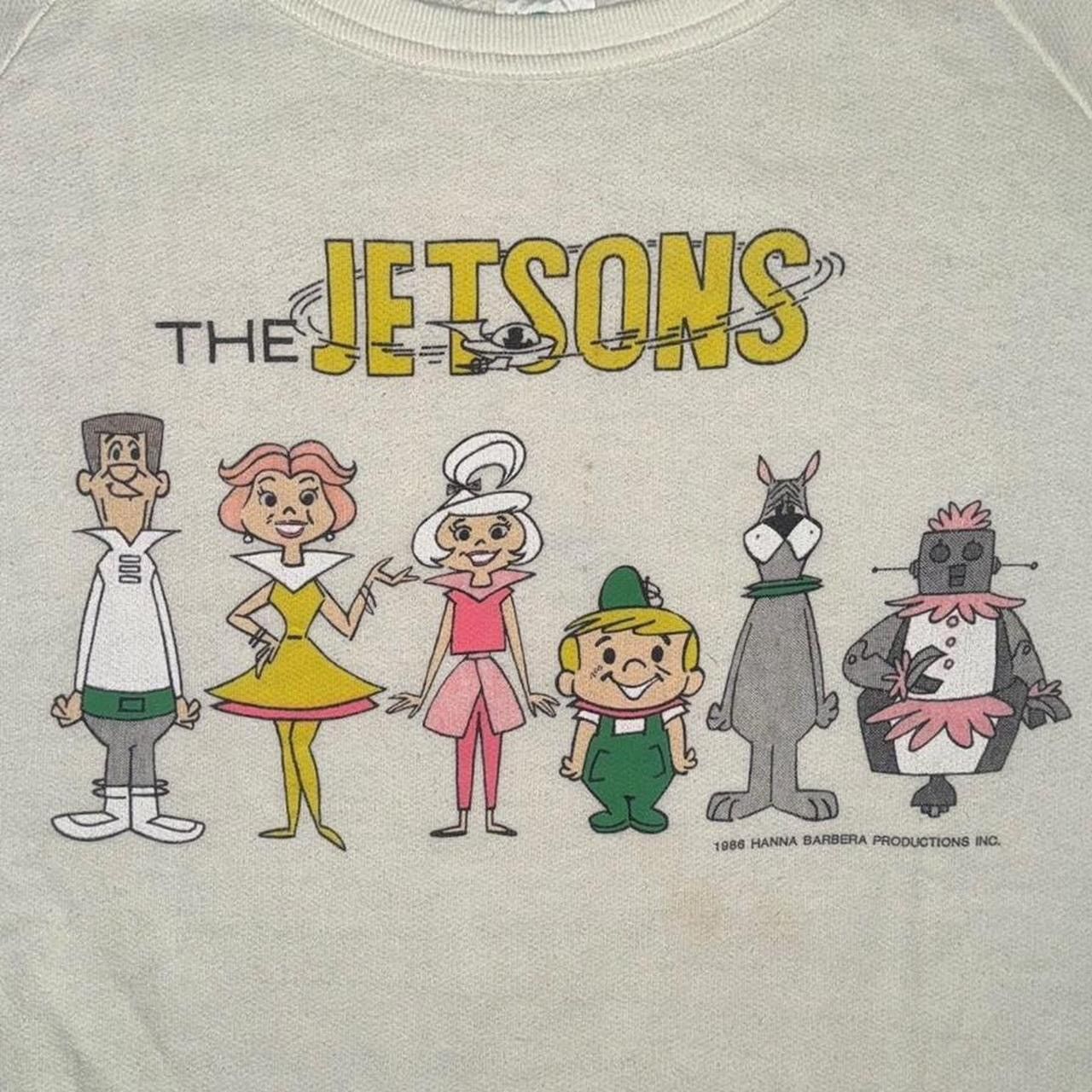 Vintage 1986 The Jetsons Hanna Barbera S/S True Vintage Sweater Tee Size US XL / EU 56 / 4 - 4 Thumbnail