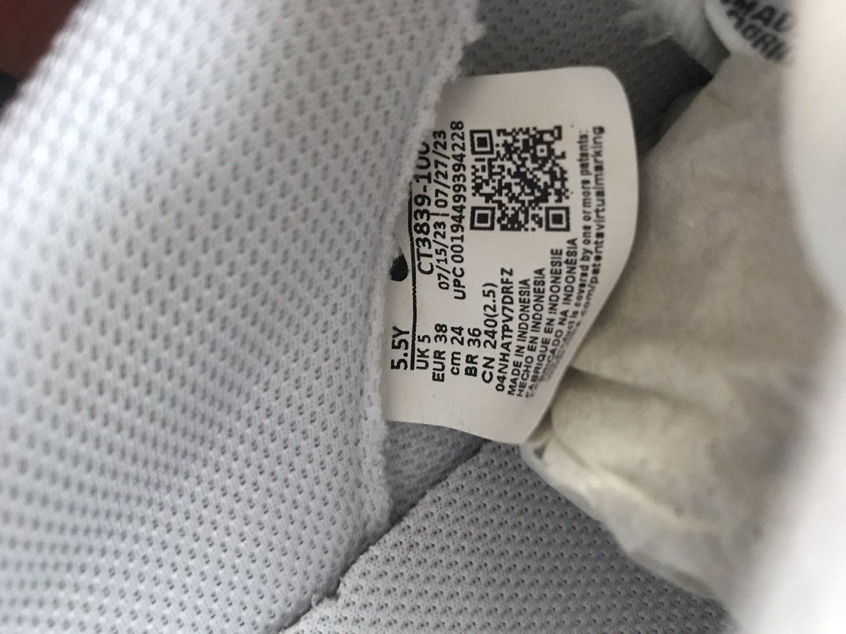 Nike Nike Air Force 1 “White and Black” Size US 8 / IT 38 - 8 Thumbnail