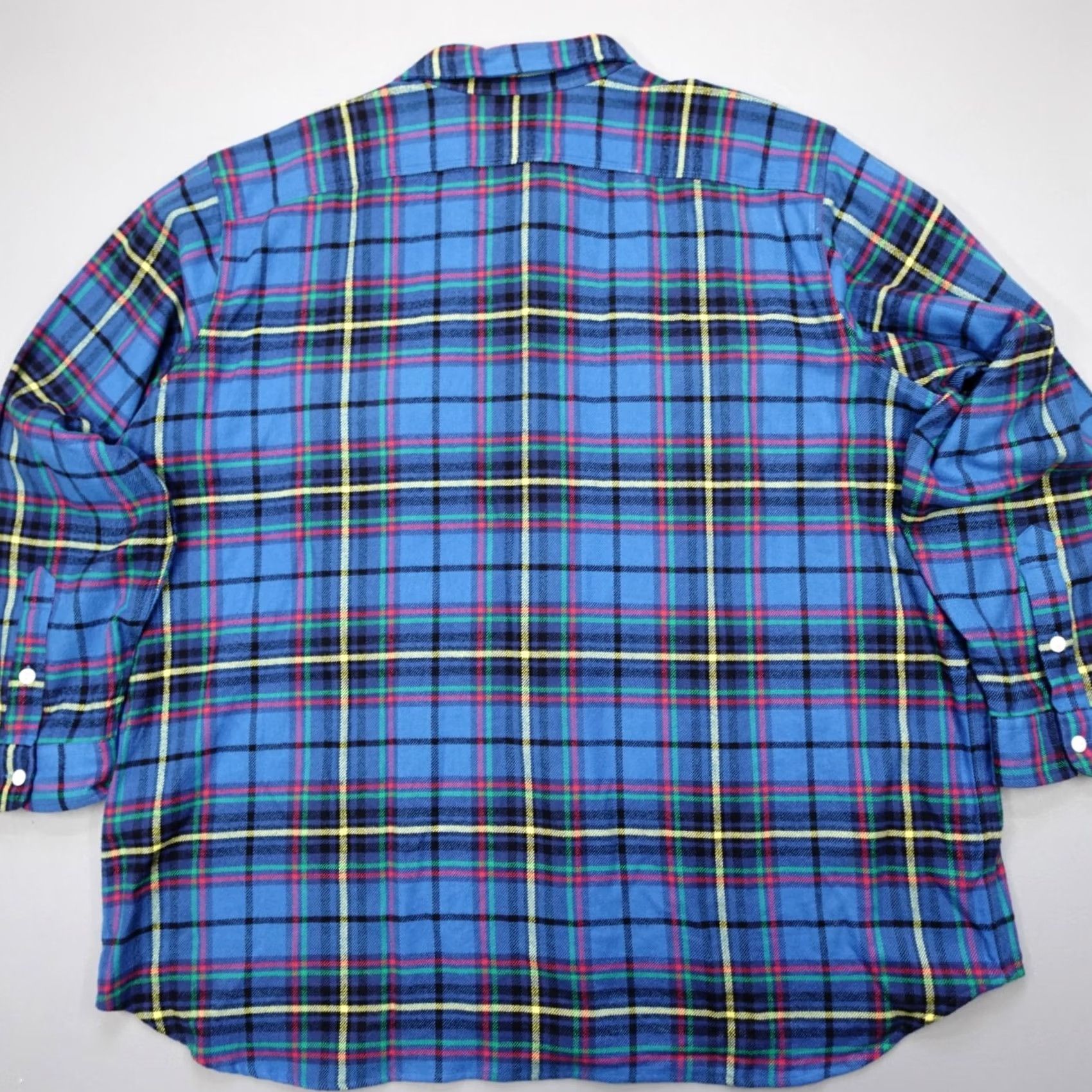 Polo Ralph Lauren Polo Ralph Lauren Workshirt Plaid Flannel Classic-Fit Colorful 3XLT Men’s Shirt Button-Up Long Sleeve Collared Pocketed Size US XXL / EU 58 / 5 - 8 Thumbnail