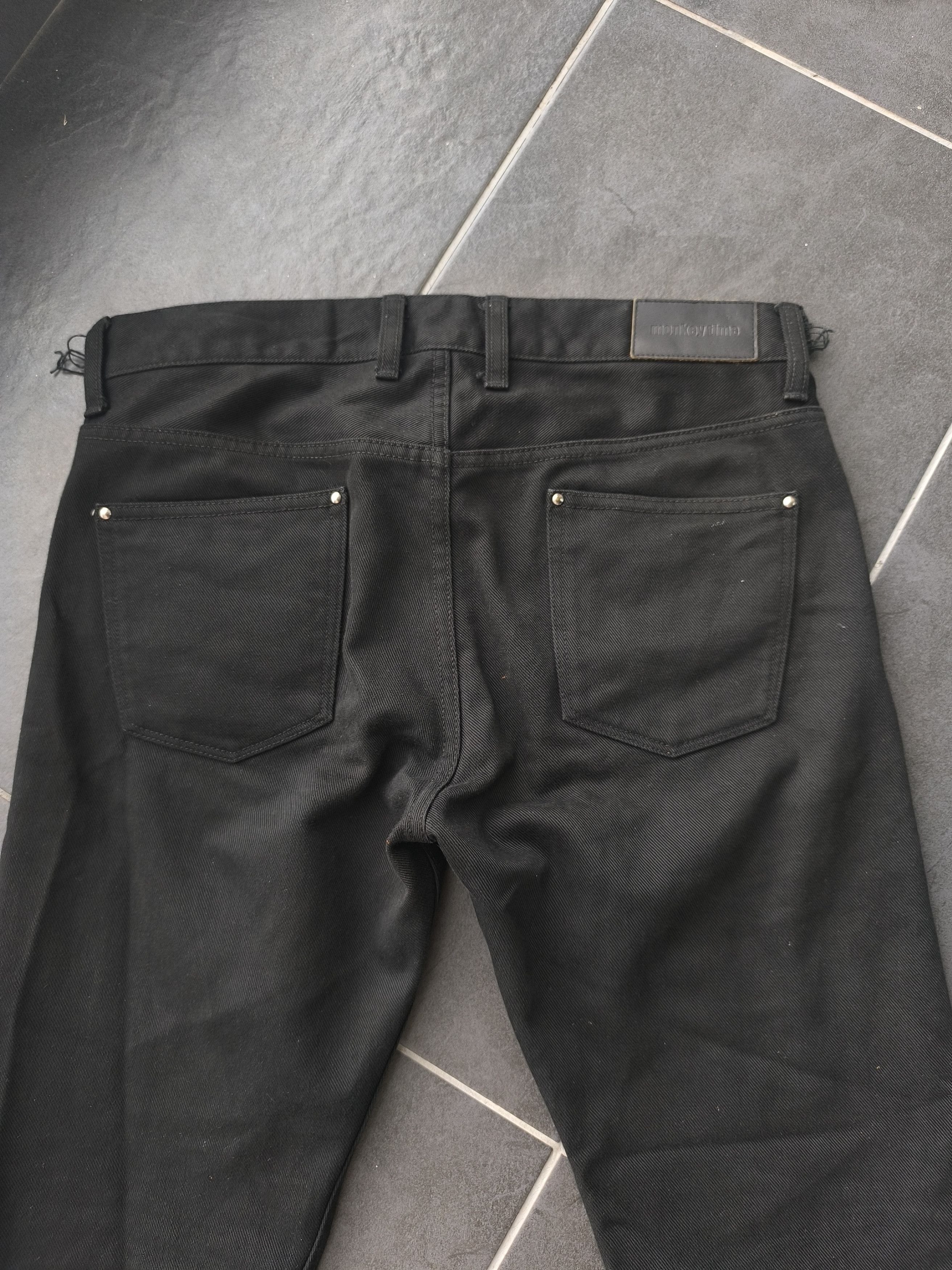 Japanese Brand × United Arrows × monkey time RIPPED MONKEY TIME JEANS Size US 32 / EU 48 - 9 Thumbnail