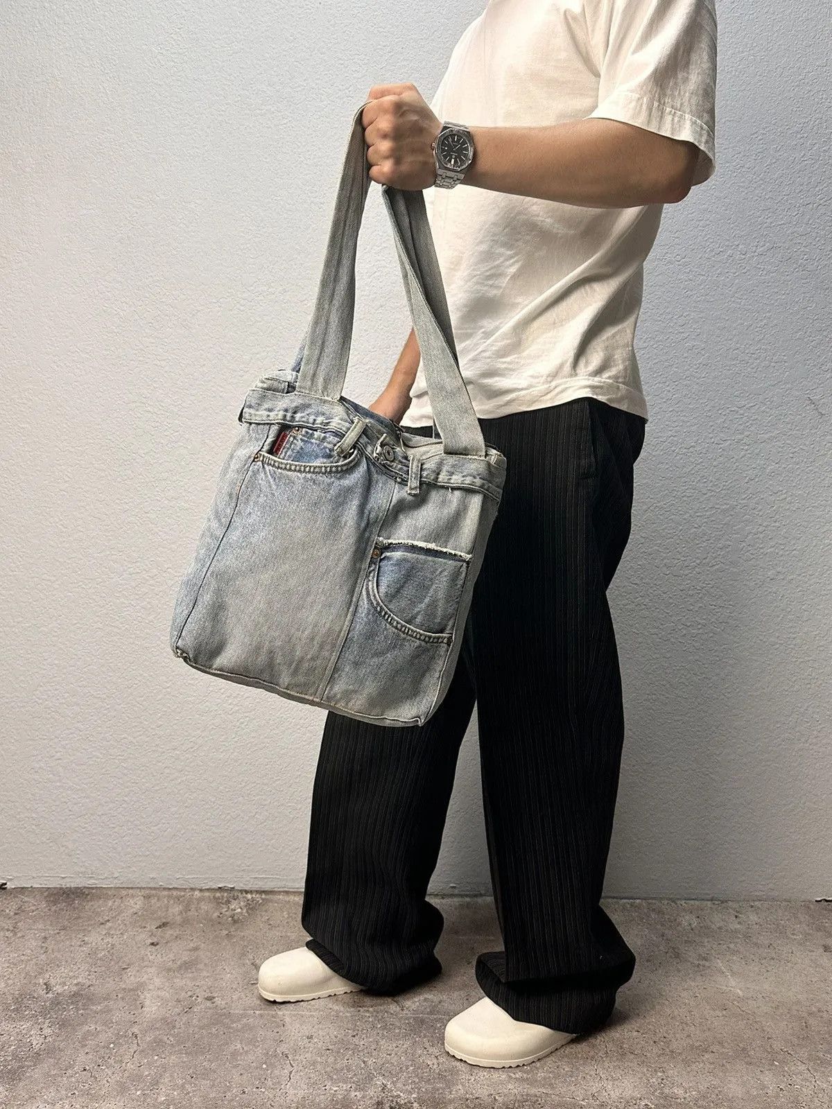Other Gothic Avatngarde Bag Messenger Distressed Bottega Japanese Size ONE SIZE - 3 Thumbnail
