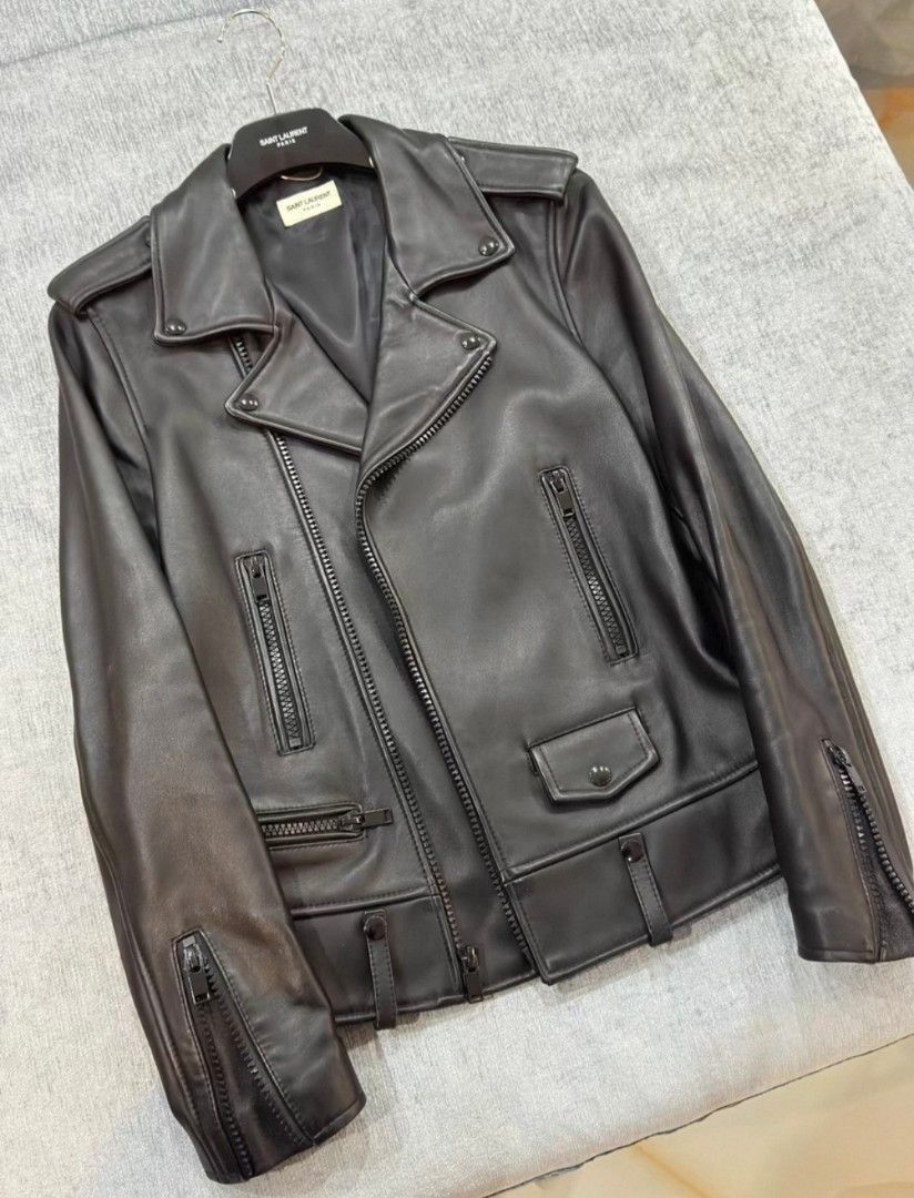 Saint Laurent Paris SS17 Saint Laurent “Darth Vader” L17 Leather Jacket Size US M / EU 48-50 / 2 - 6 Thumbnail