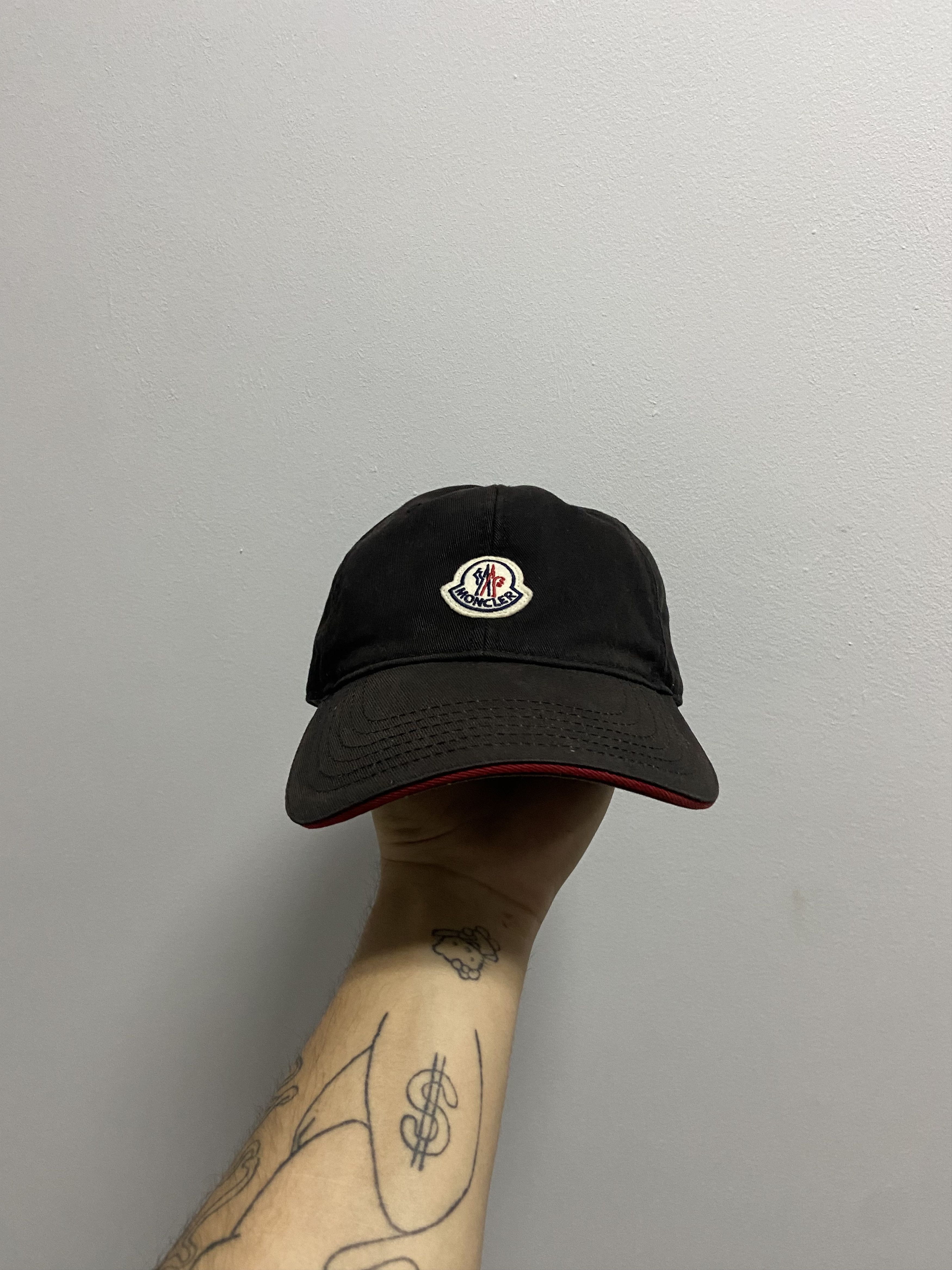 Moncler Moncler cap luxury center logo vintage Size ONE SIZE - 4 Thumbnail