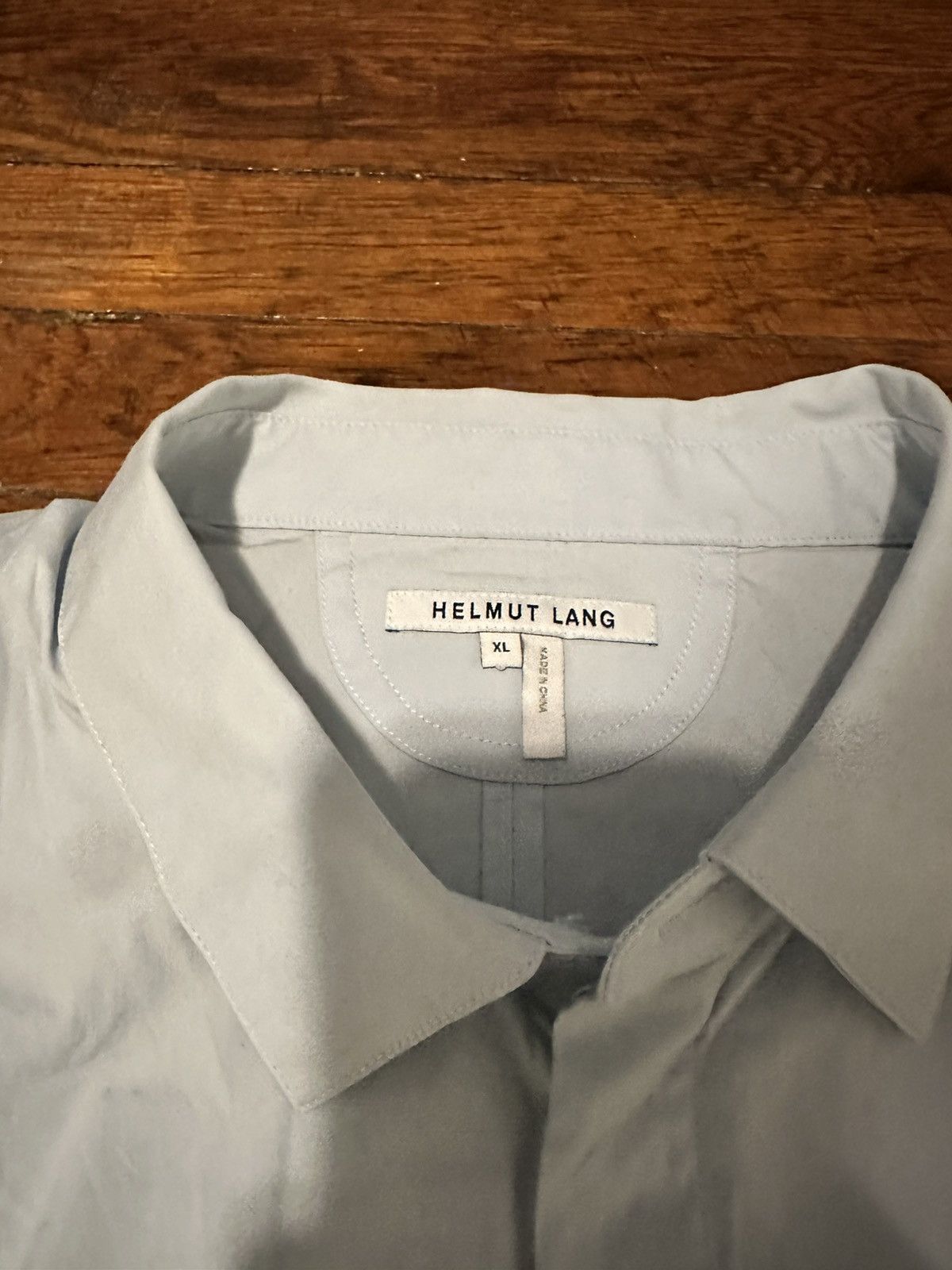 Helmut Lang Helmut Lang Chest Pocket Short Sleeve Button Up Size US XL / EU 56 / 4 - 3 Thumbnail