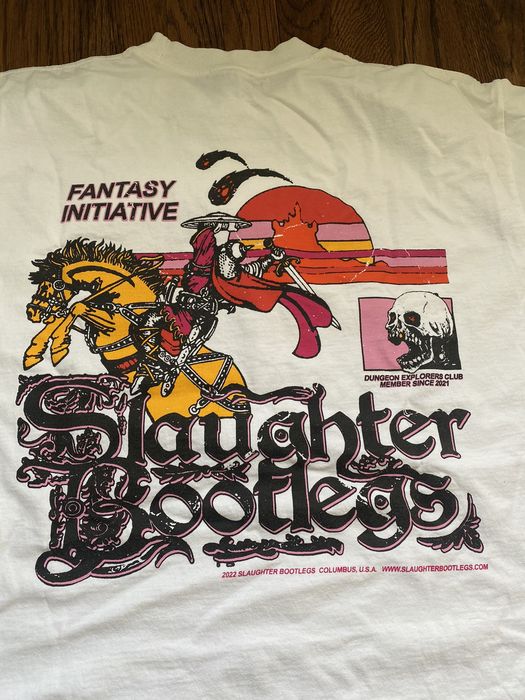 Vintage Slaughter Bootlegs fantasy dungeon knight shirt | Grailed