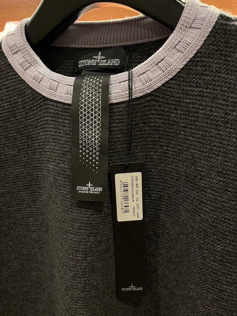 Stone Island Shadow Project Stone Island Black Knit Sweater Size US L / EU 52-54 / 3 - 2 Thumbnail