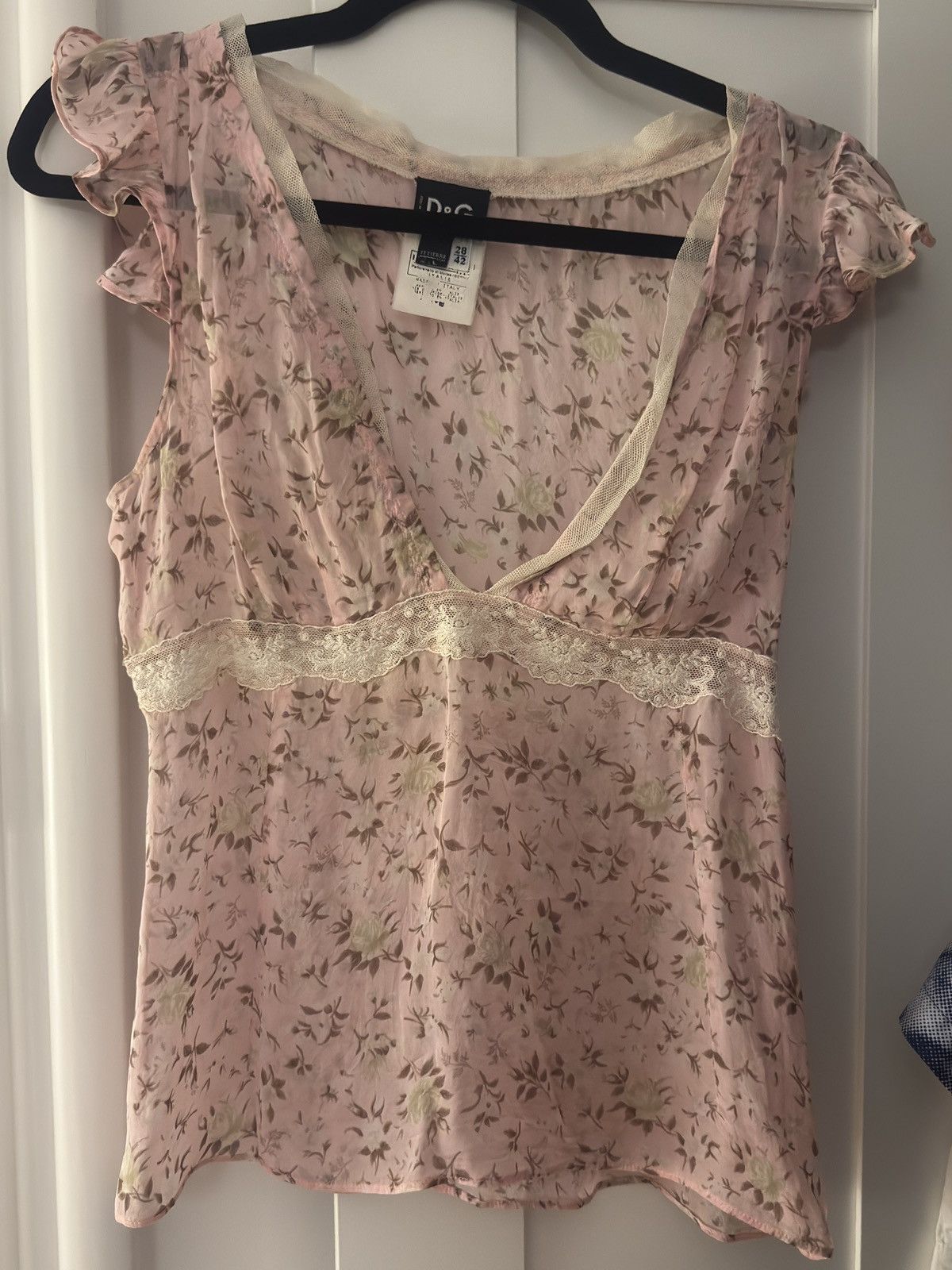 Dolce & Gabbana 2000s Dolce & Gabanna top Size S / US 4 / IT 40 - 1 Thumbnail