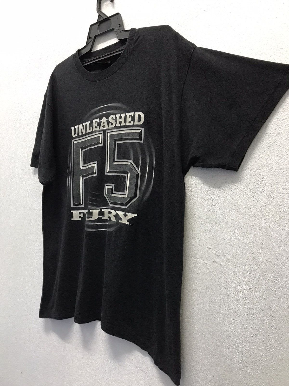 WWE Vintage WWE Unleashed Fury F5 Shirt Size US L / EU 52-54 / 3 - 6 Thumbnail