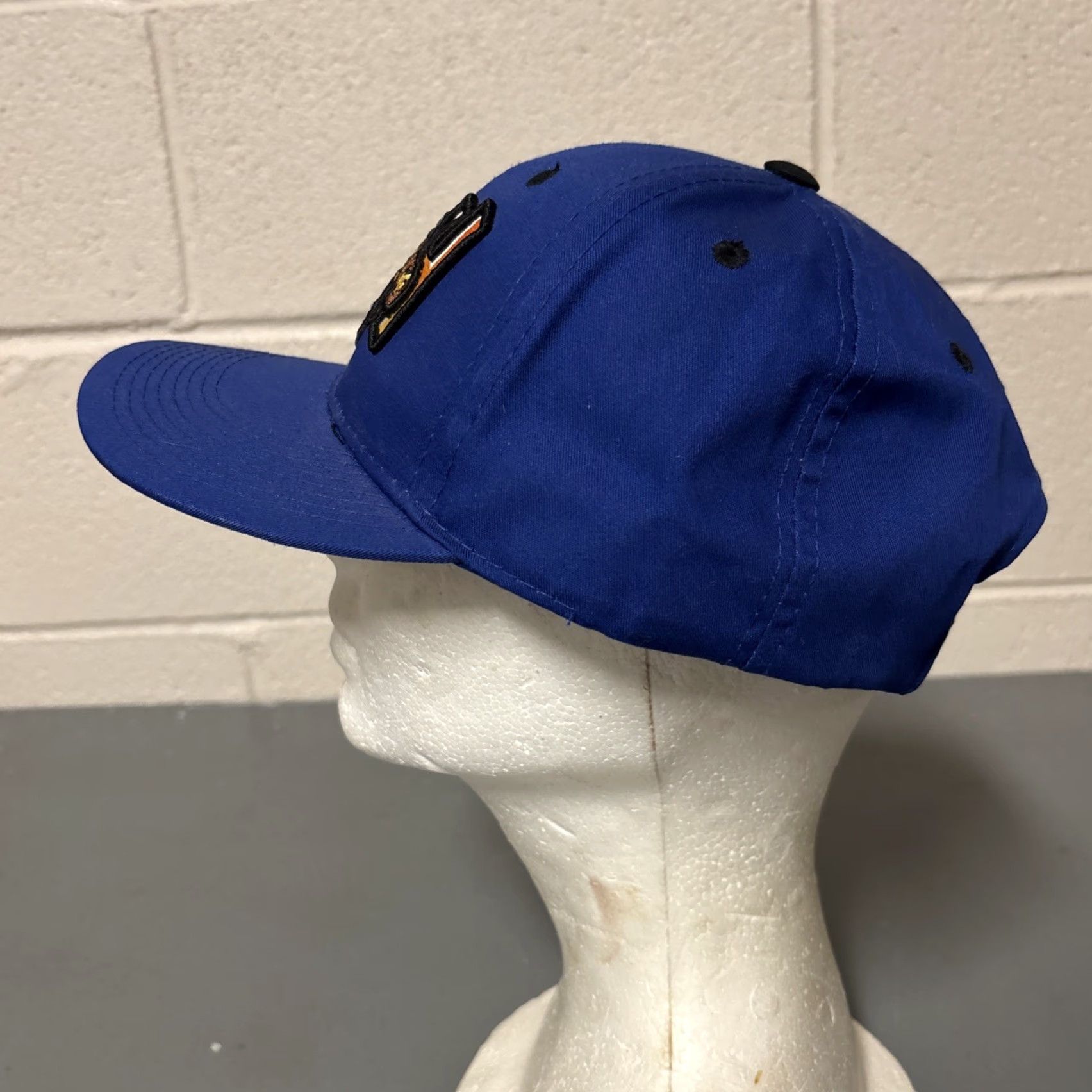 Vintage Midland Texas Rock Hounds Mascot Embroidered Minor League Baseball Cap Adj. Men Blue S/M Adjustable Cotton Canvas Baseball Cap Size ONE SIZE - 6 Thumbnail