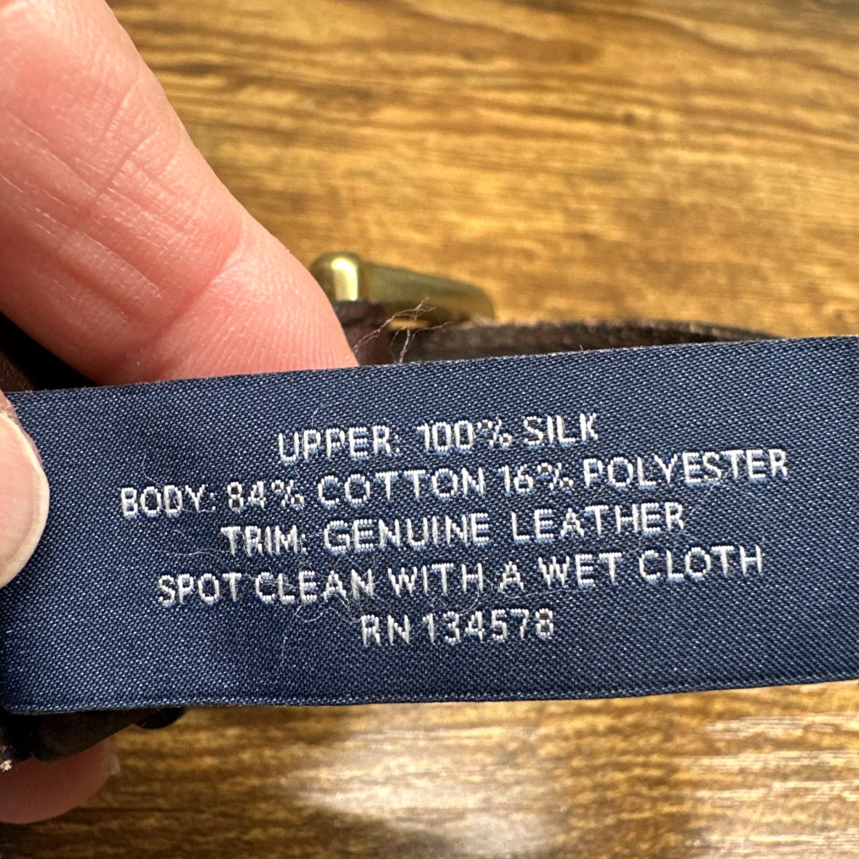 Vineyard Vines Vineyard Vines Belt Canvas Brown Leather Whale Mens 30 Belt Nautical Whales Pattern Adjustable Buckle 1.25” Brown/Pink/Blue Size 30 - 6 Thumbnail