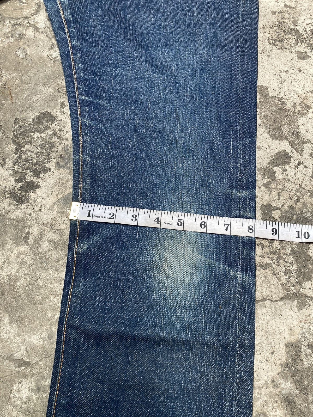 45rpm Distressed 45RPM Selvedge Denim Pants Size US 32 / EU 48 - 12 Thumbnail