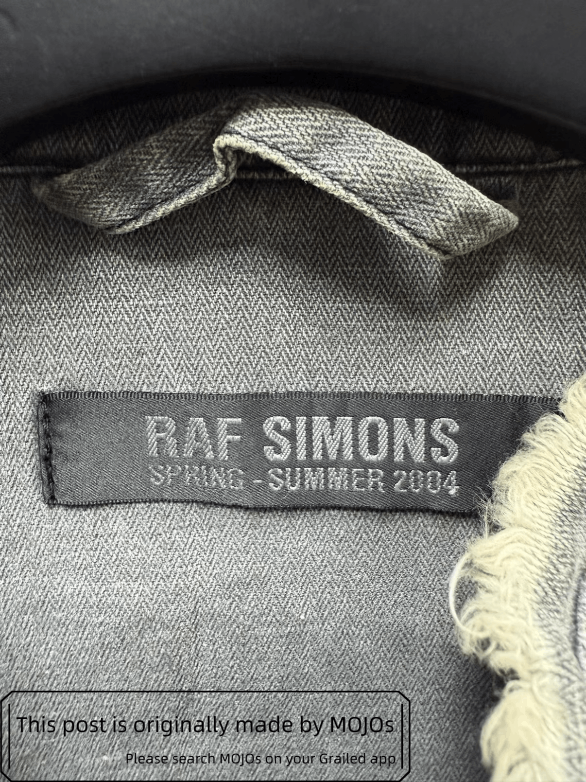 Raf Simons Sz 46 Raf Simons 04SS Distressed Washed Jacket mojos184116 Size US S / EU 44-46 / 1 - 5 Thumbnail