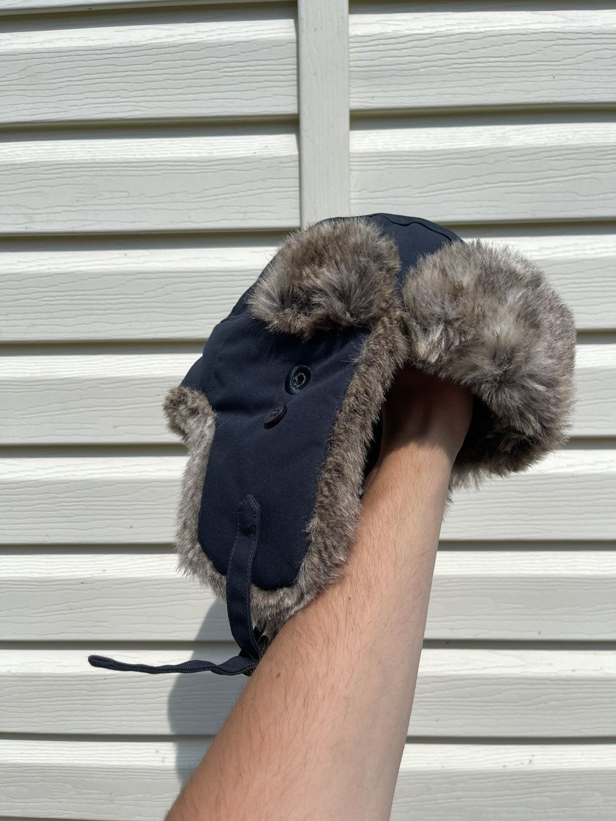 Fjallraven Fjallraven G1000 Faux Fur Singi Trapper Winter Outdoor Hat Size ONE SIZE - 7 Thumbnail
