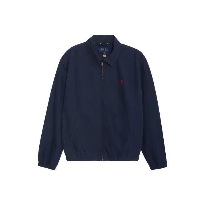 Polo Ralph Lauren Polo Ralph Lauren Men's Solid Lapel Zip Jacket Size US XXL / EU 58 / 5 - 1 Thumbnail