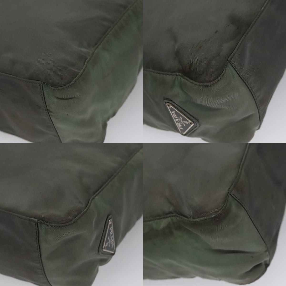 Prada PRADA Tote Bag Nylon Gray Size ONE SIZE - 10 Thumbnail