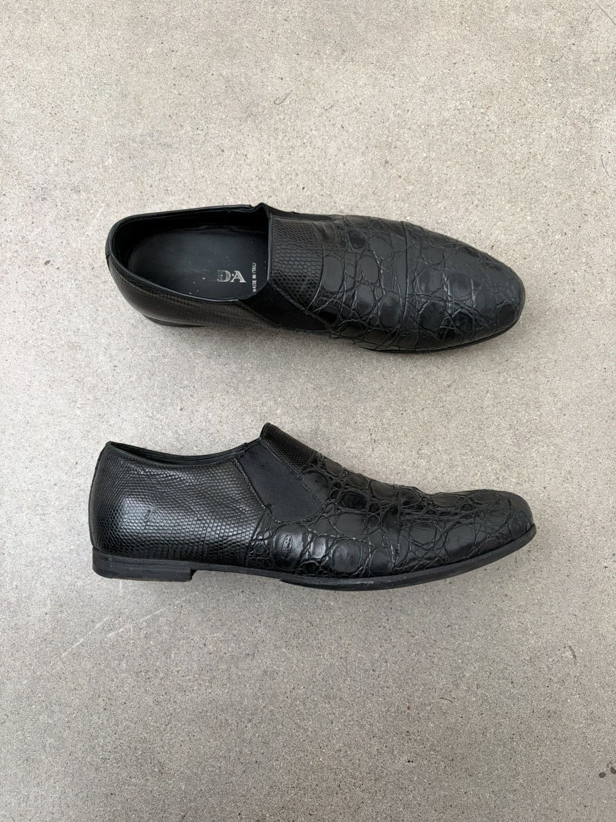 Prada vtg genuine croc slip on Size US 9.5 / EU 42-43 - 8 Thumbnail