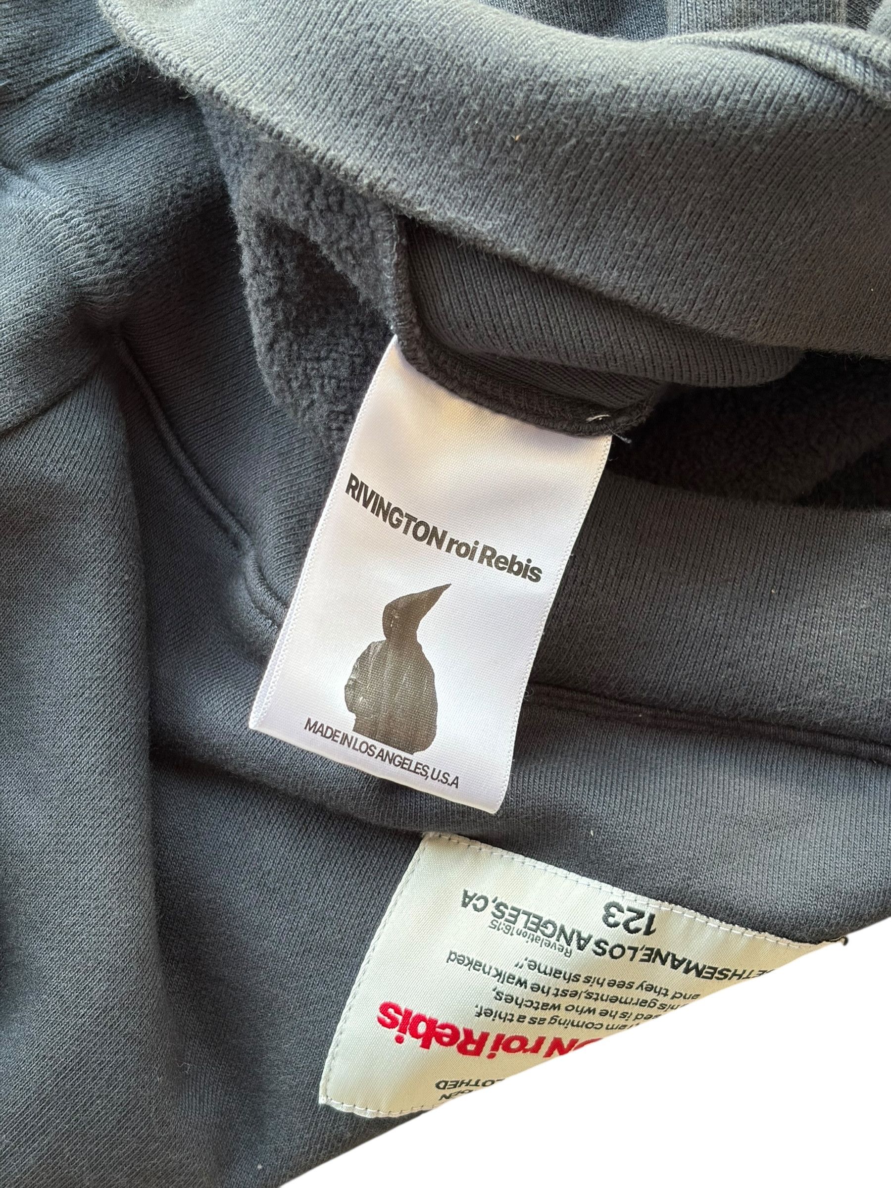 RRR-123 RRR-123 Washed Black Waiting For This Prayer Sweater Size US XL / EU 56 / 4 - 6 Thumbnail