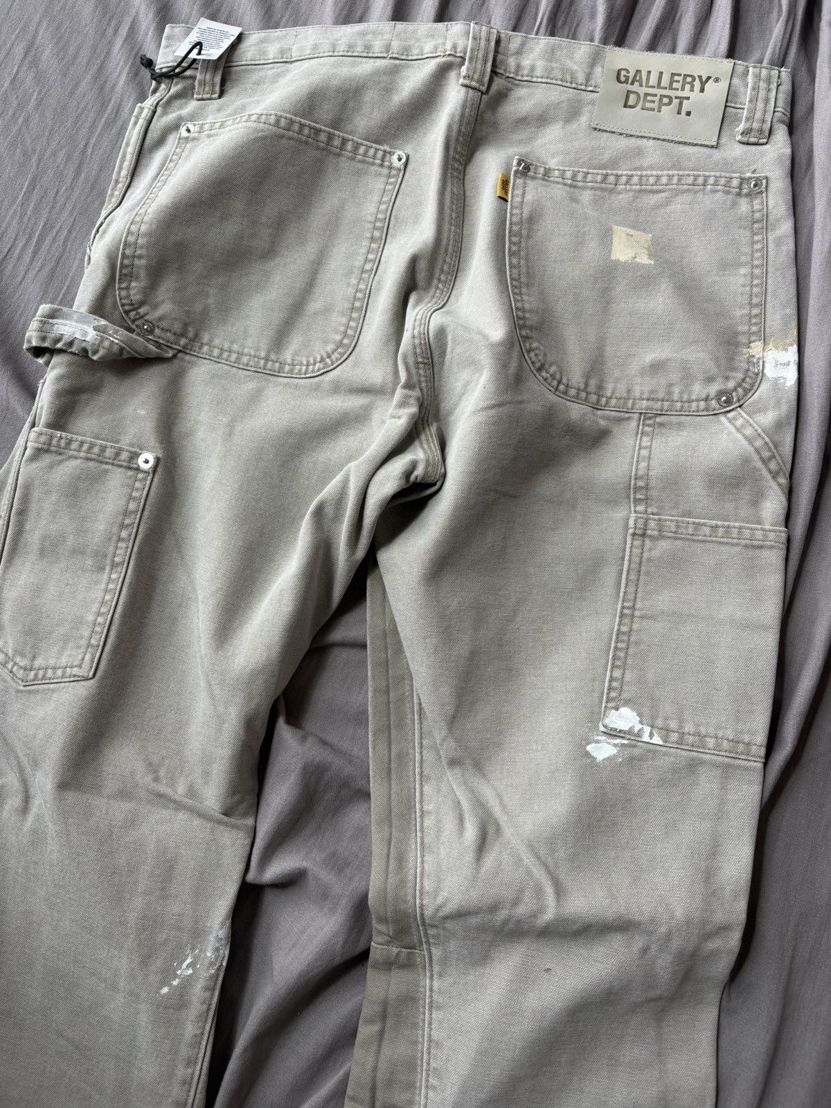 Gallery Dept. Gallery Dept Carpenter Flares Cement Gray Size US 34 / EU 50 - 3 Thumbnail